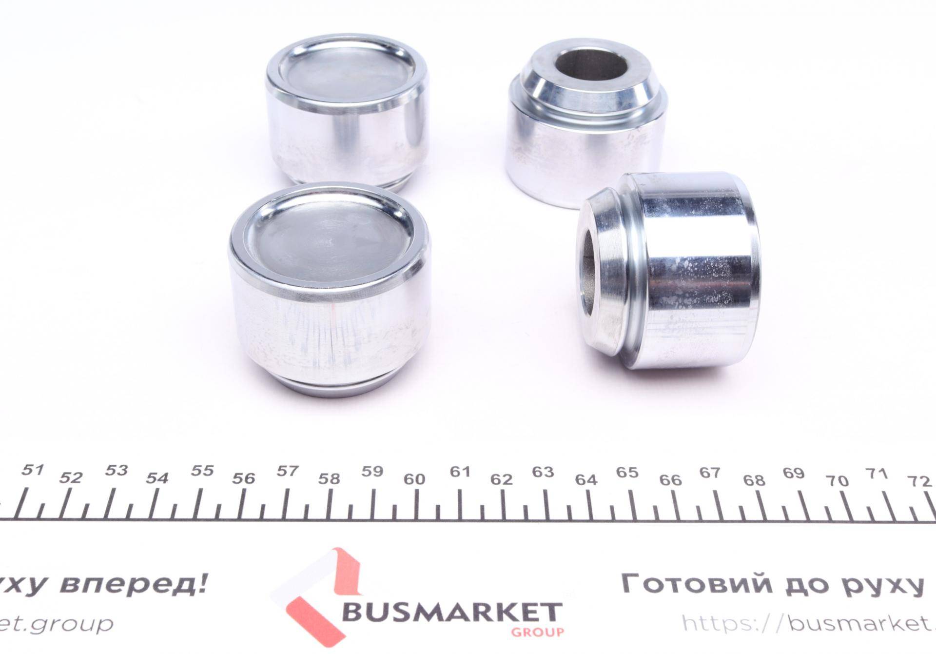 Ремкомплект супорта (переднього) Iveco Daily 90-99 (d=50mm) (+4 поршня) (Perrot)