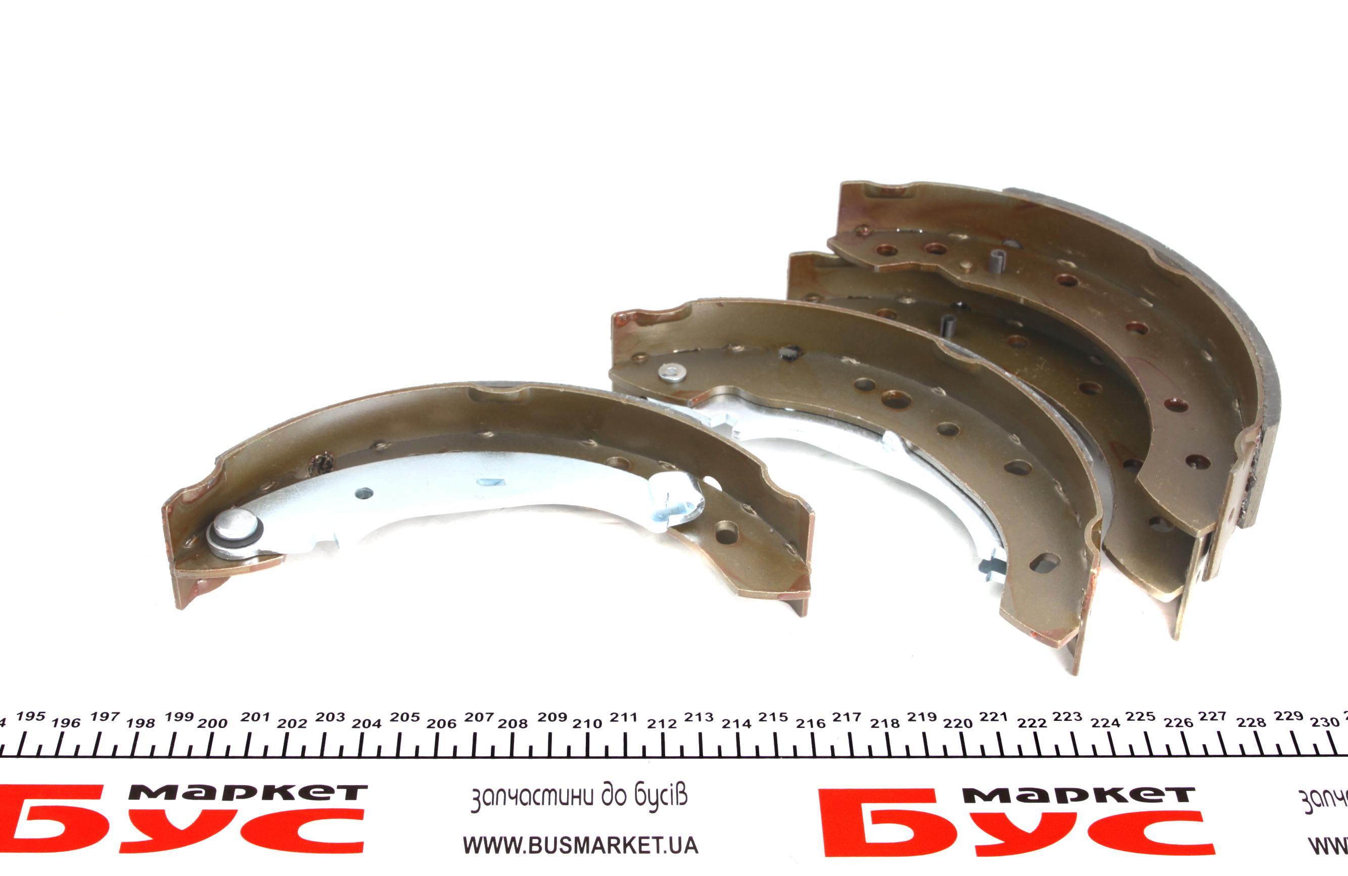 Колодки гальмівні (задні) Peugeot 206 98- (барабанні) (203x39)