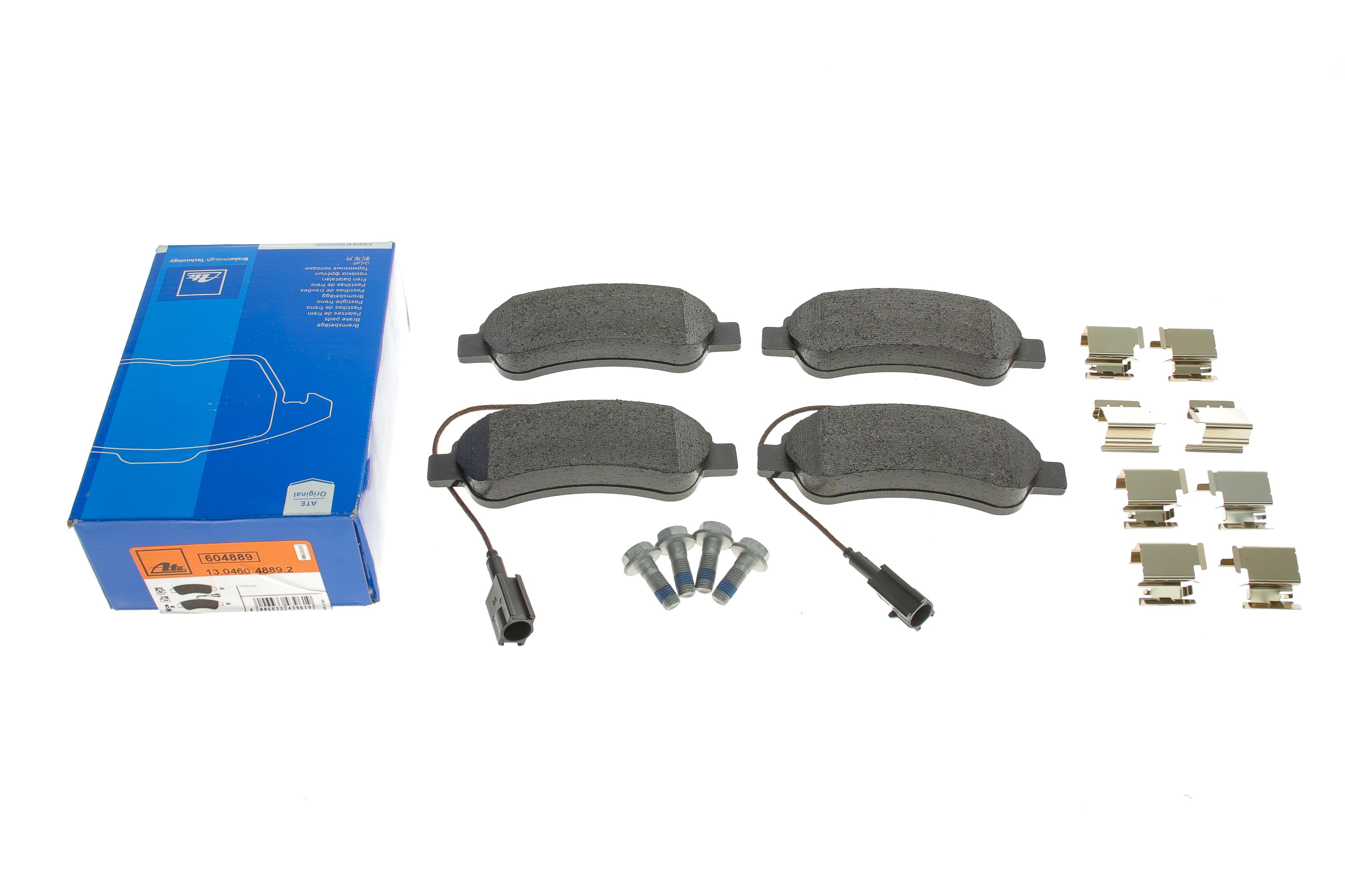 Колодки гальмівні (задні) Citroen Jumper/Fiat Ducato/Peugeot Boxer 06- (+датчики)