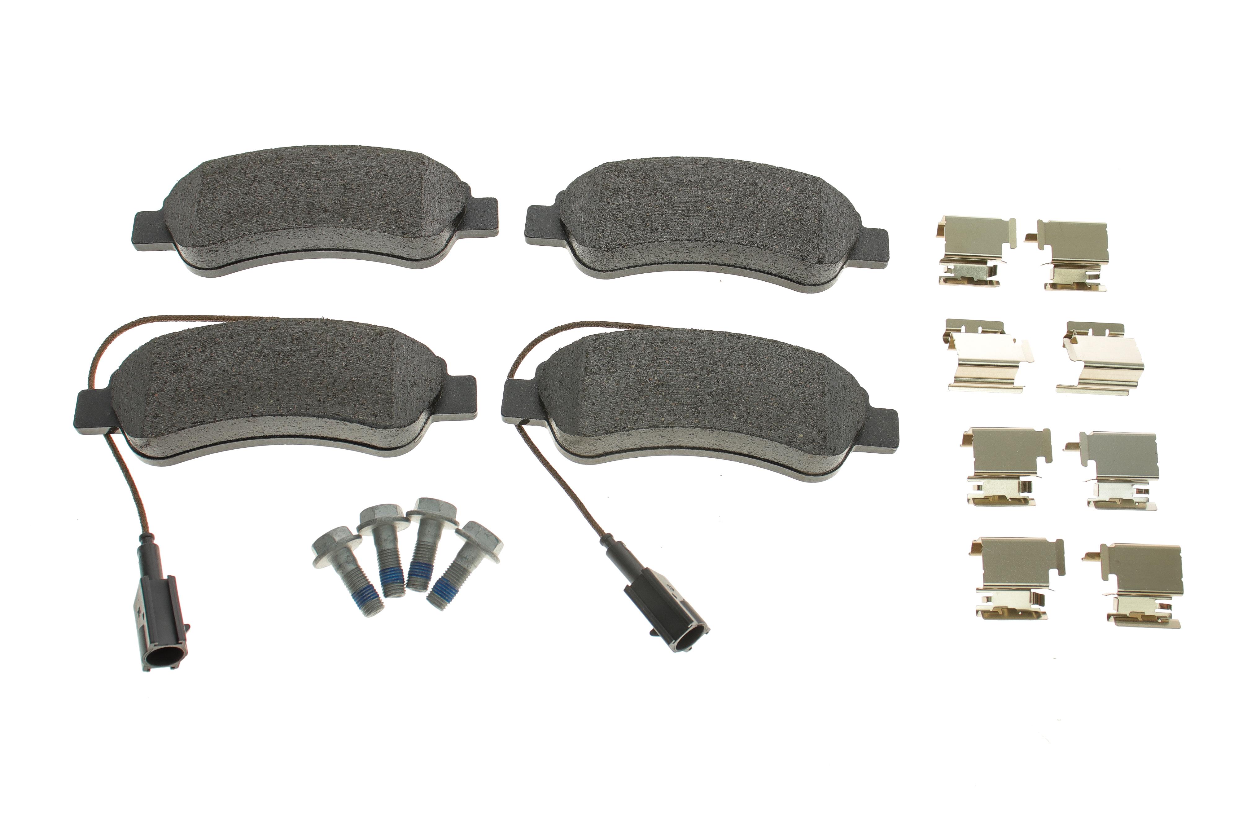 Колодки гальмівні (задні) Citroen Jumper/Fiat Ducato/Peugeot Boxer 06- (+датчики)