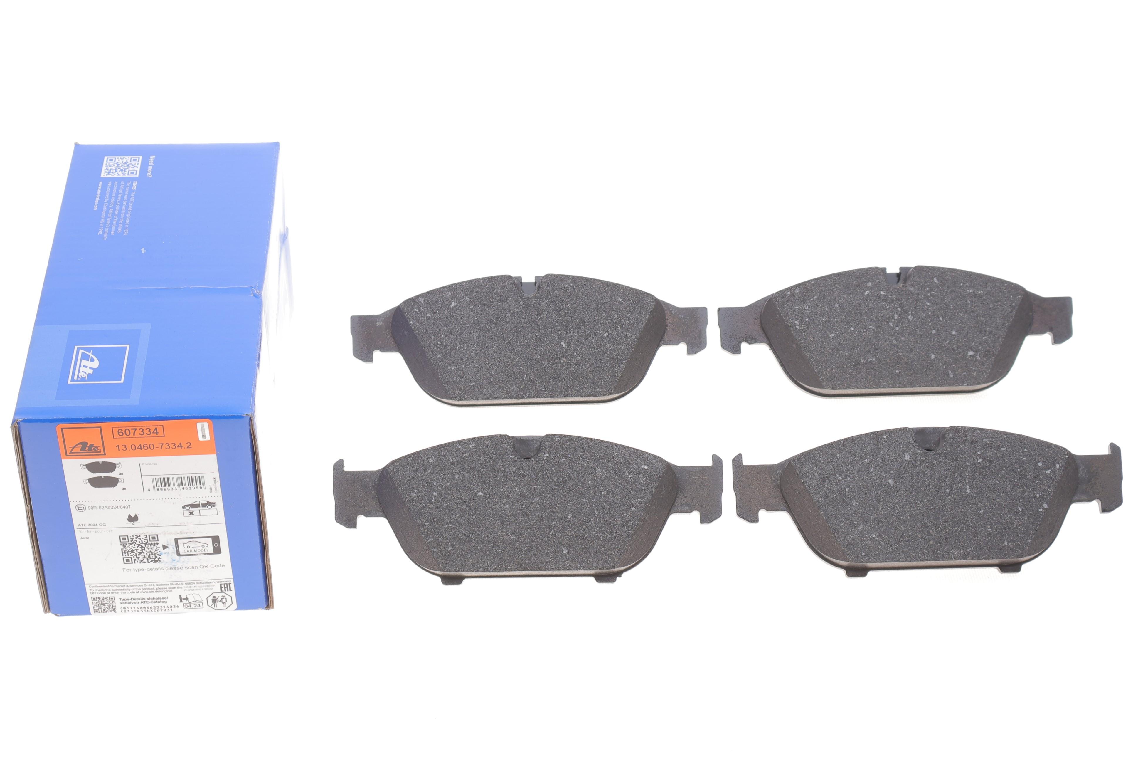 Колодки гальмівні (передні) Audi A6/A7/A8 10-18 (Ate)