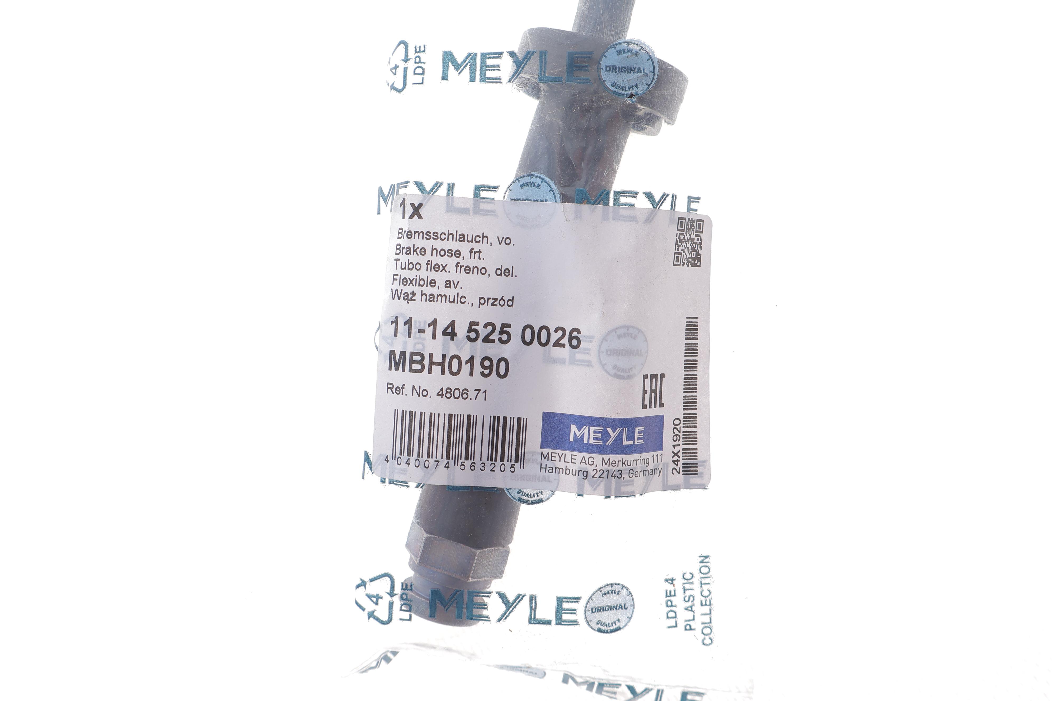 Шланг гальмівний (передній) Citroen Jumper/Fiat Ducato/Peugeot Boxer 94-02