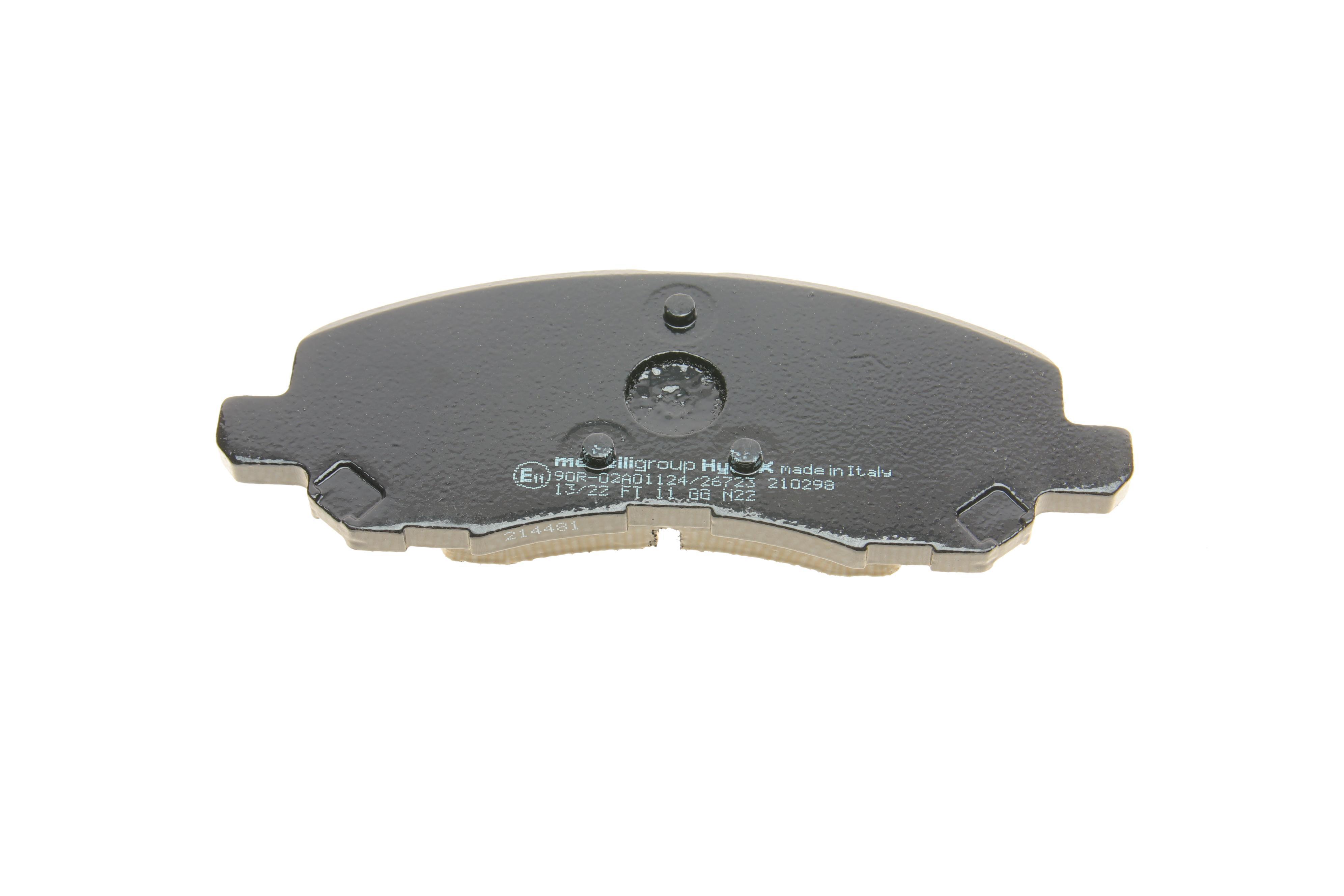 Колодки гальмівні (передні) Dodge Avenger/Caliber/Jeep Compass/Patriot/Lancia Flavia 06-