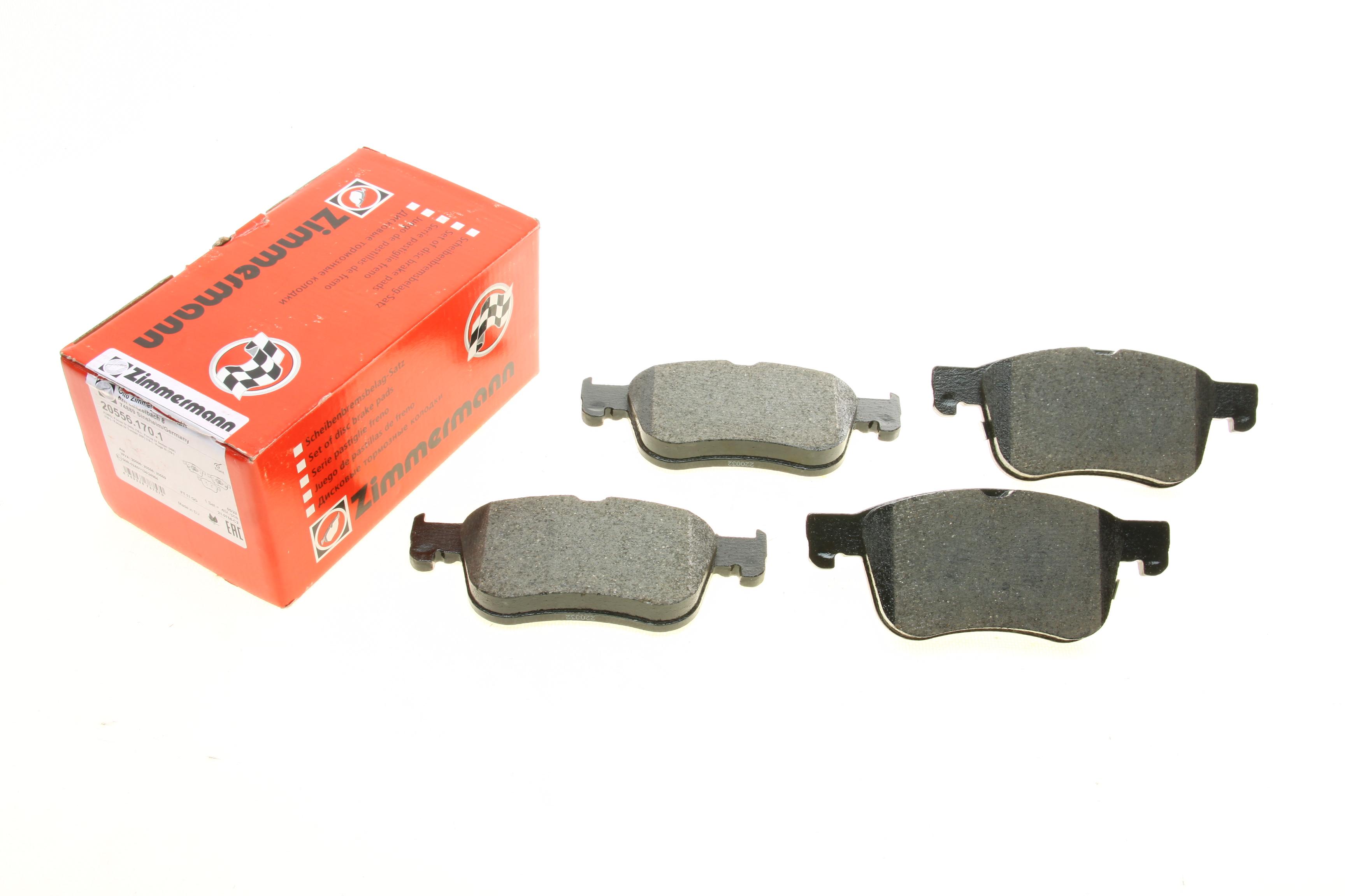 Колодки гальмівні (передні) Ford Focus/Kuga 1.0-2.0 EcoBoost18-(Ate)