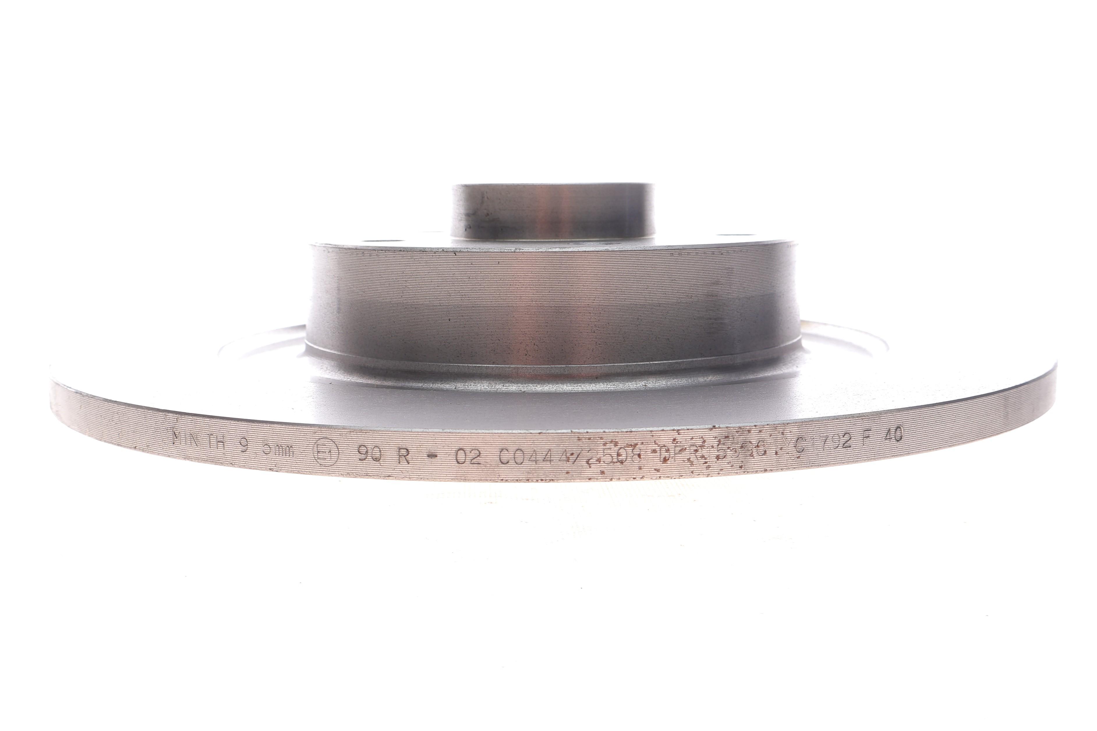 Диск гальмівний (задній) Renault Laguna III 07- (280x11) (+ABS) (з підшипником)