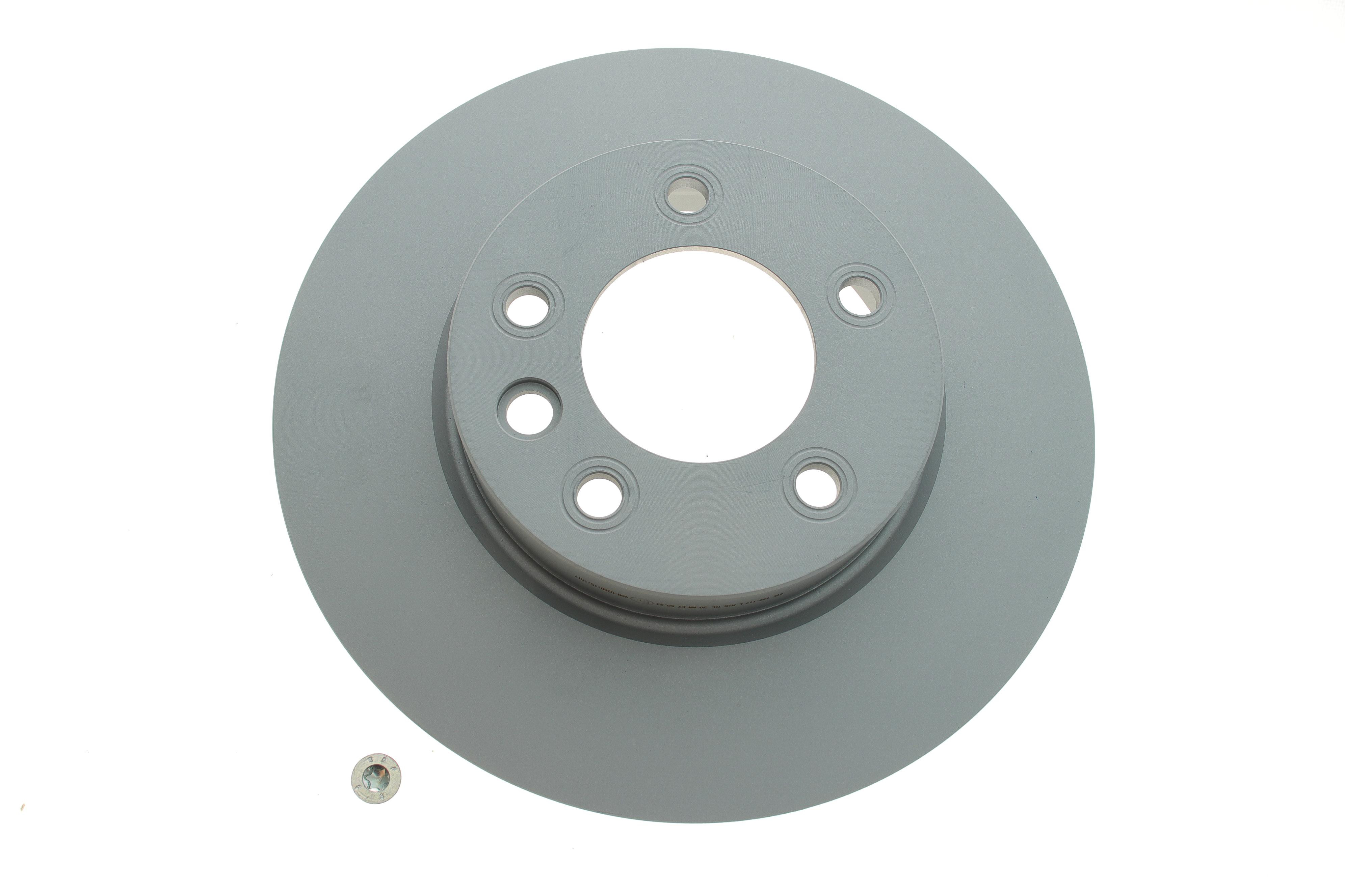 Диск гальмівний (передній) Porsche Cayenne/VW Touareg 02- (330x32) (L) (з покриттям) (вентильований)