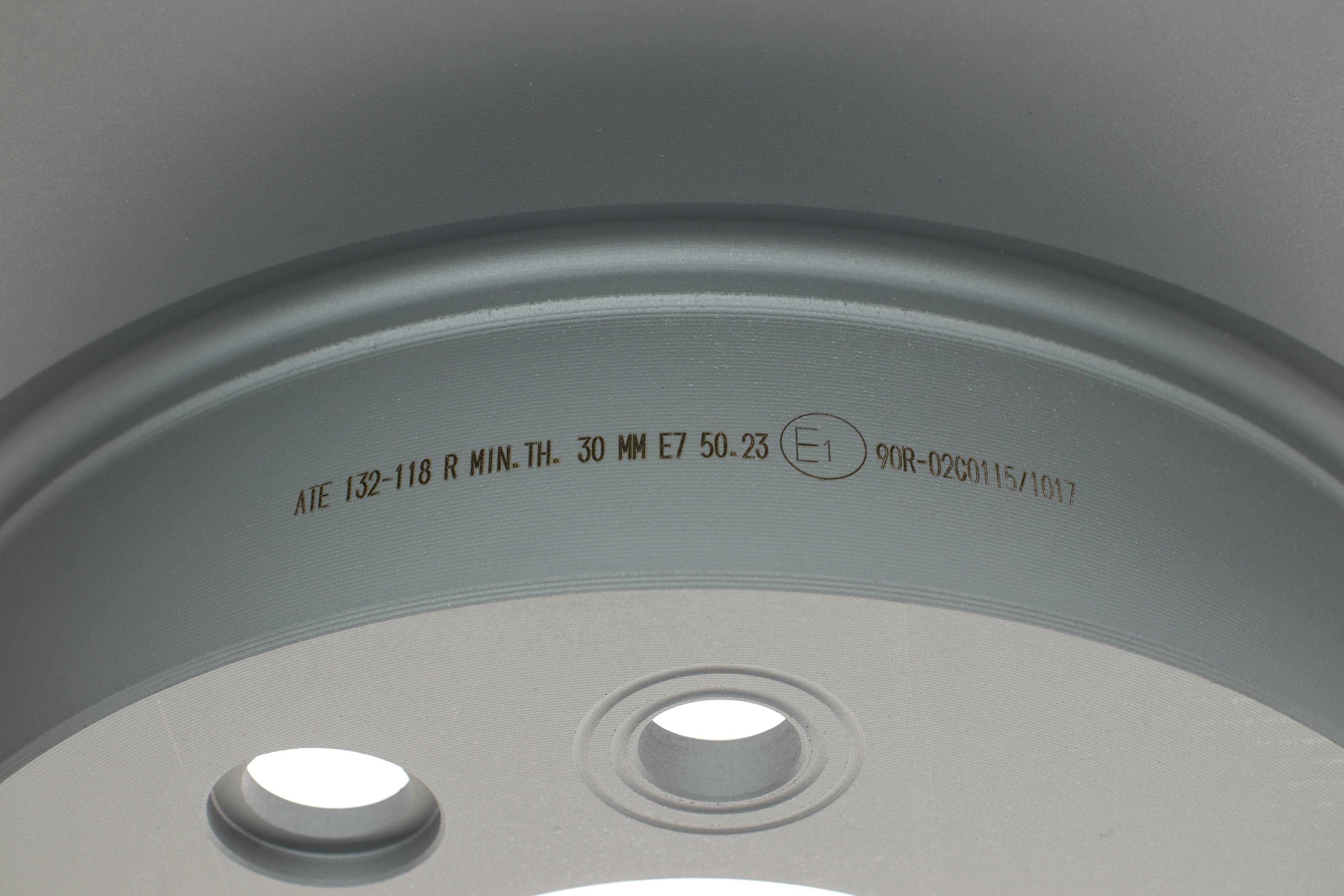 Диск гальмівний (передній) Porsche Cayenne/VW Touareg 02- (330x32) (R) (з покриттям) (вентильований)