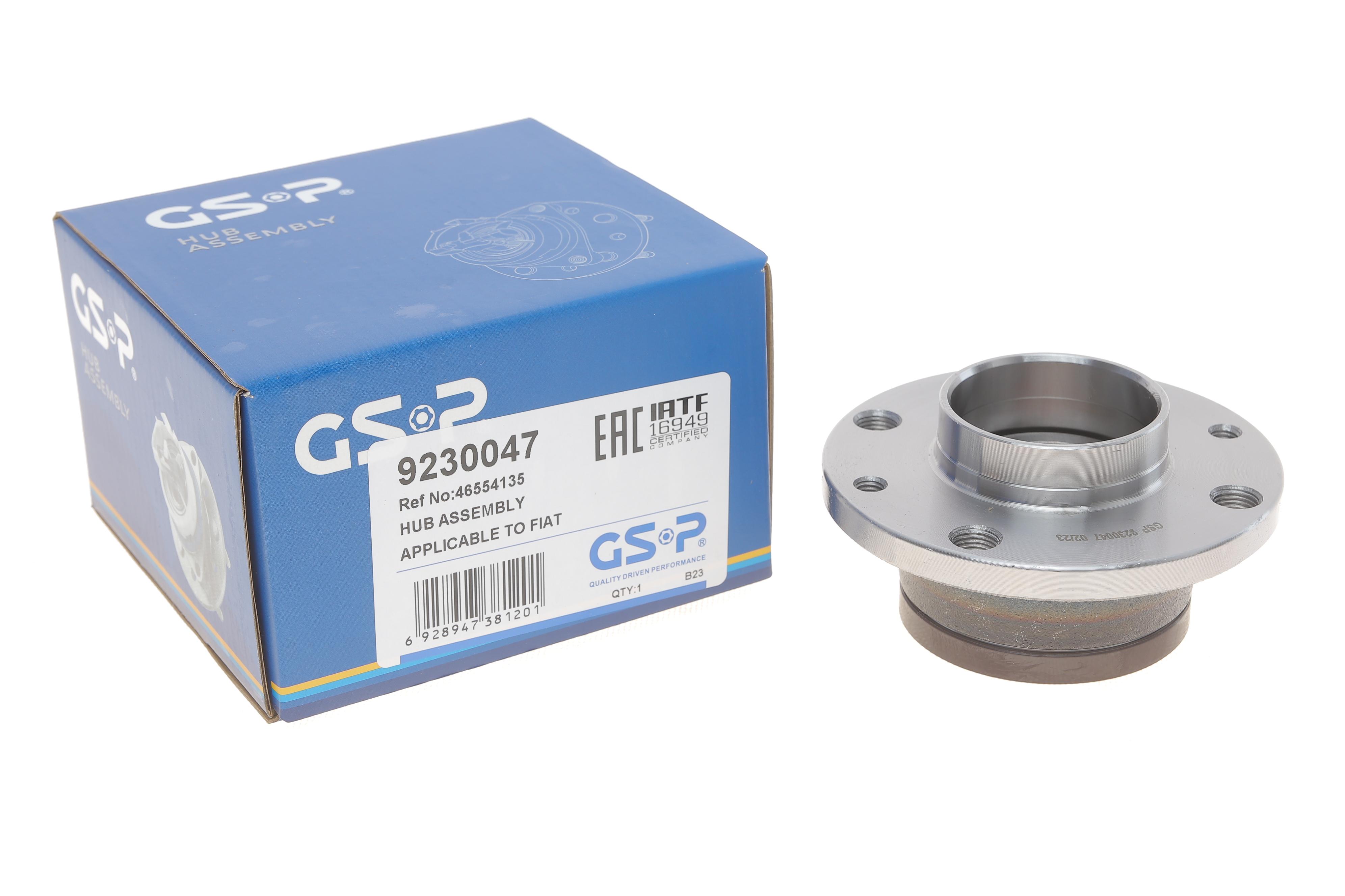 Підшипник маточини (задньої) Fiat Doblo 00- (+ABS)