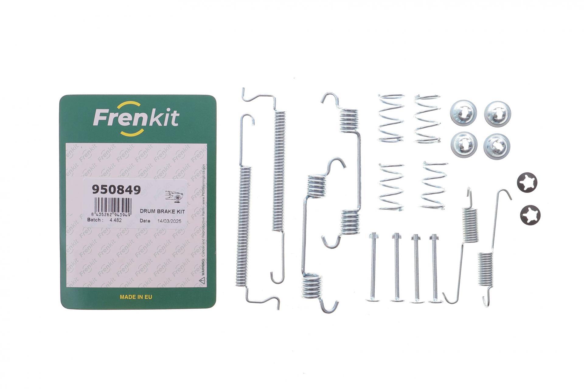 Комплект пружинок колодок ручника Chevrolet Aveo/Daewoo Lanos 1.2-1.6 97- (200x36mm) (Lucas)