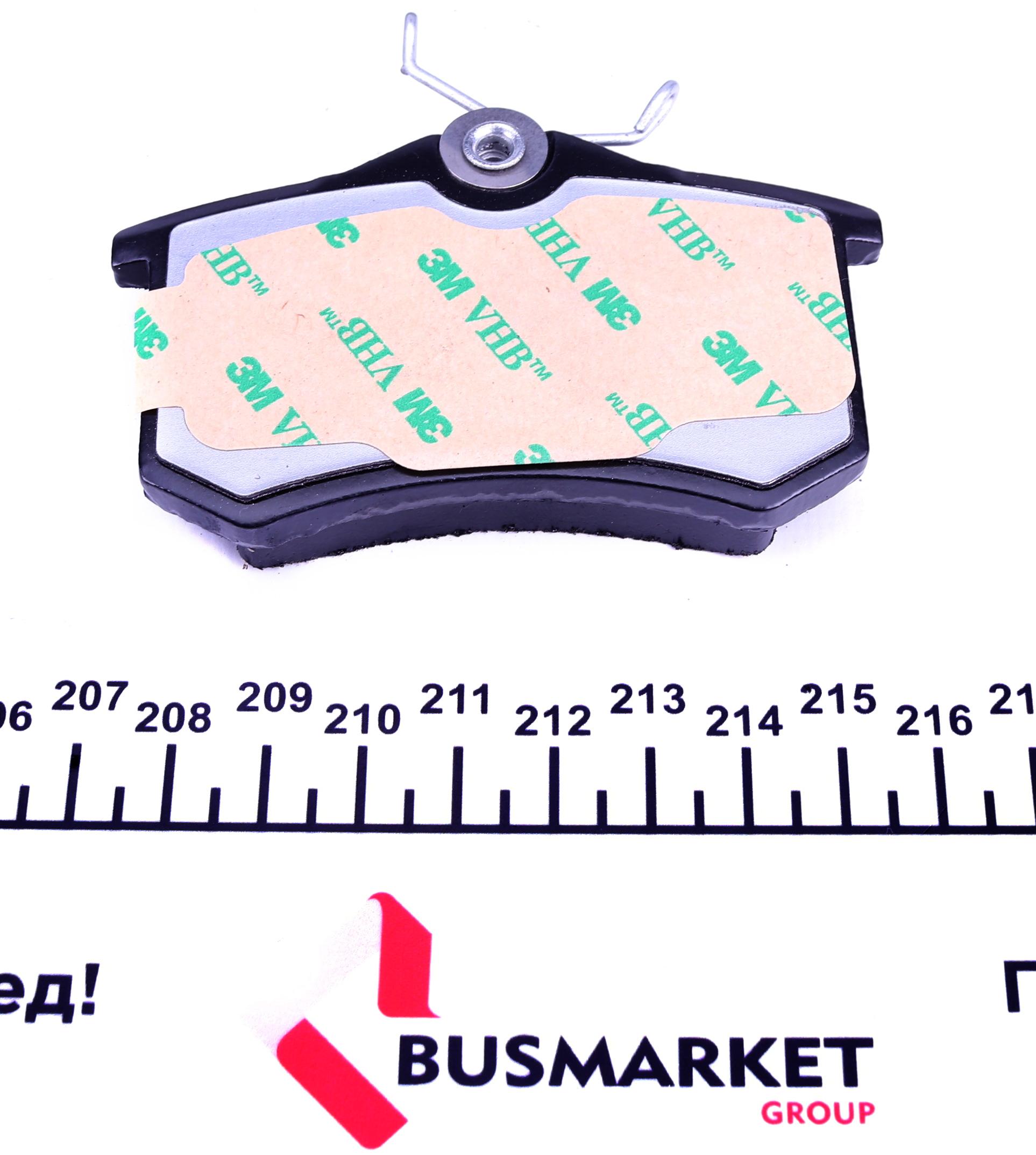 Колодки гальмівні (задні) VW Golf/Passat 83-02/ Peugeot 405 87-96