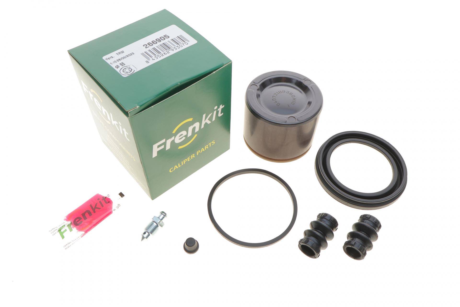 Ремкомплект супорта (переднього) Jeep Cherokee/Wrangler 06- (d=66mm) (+поршень) (Trw)