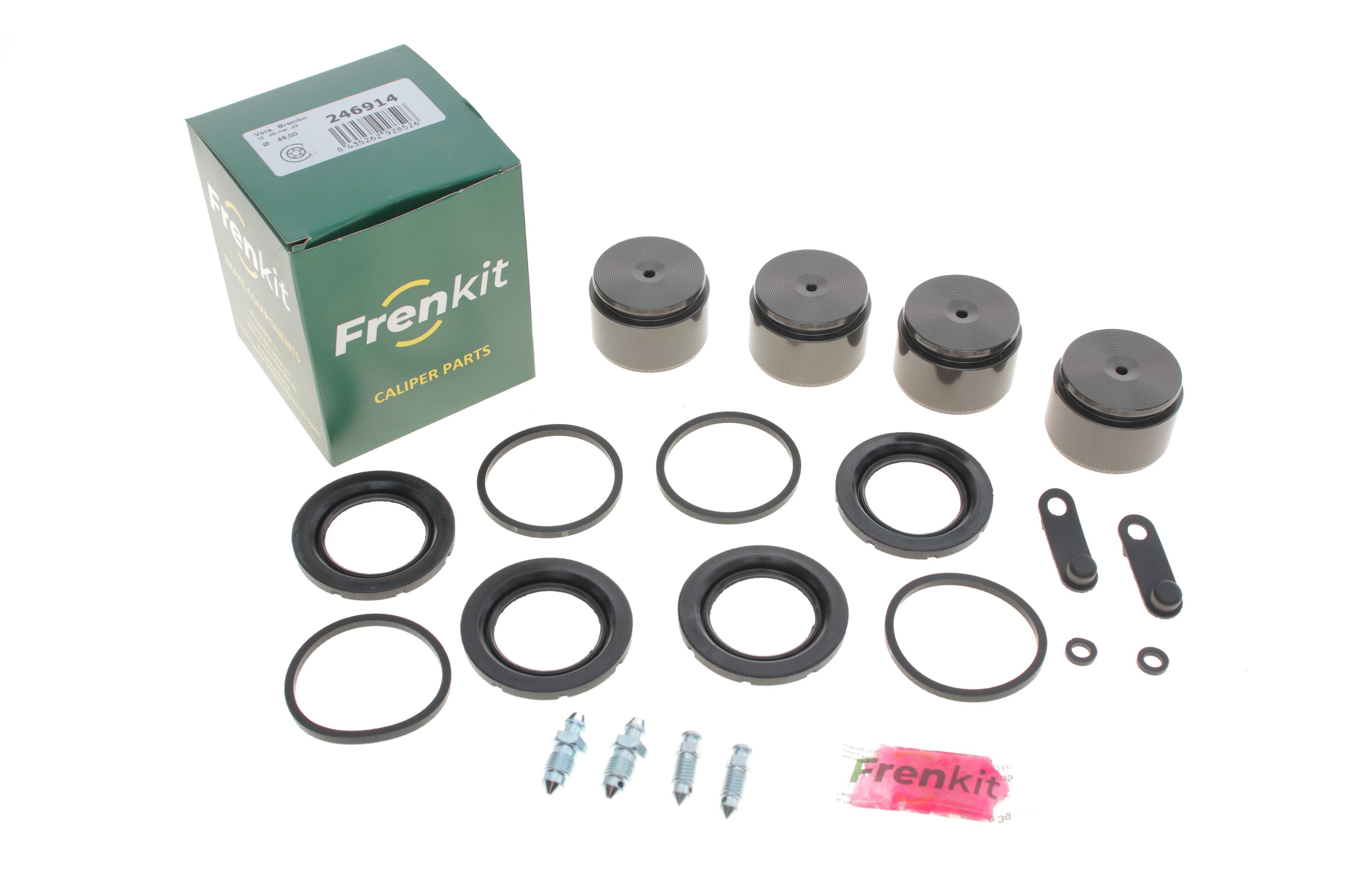 Ремкомплект супорта (переднього) MB S-class (W222) 13-/VW Touareg 06- (d=46 мм) (+4 поршня) (Brembo)