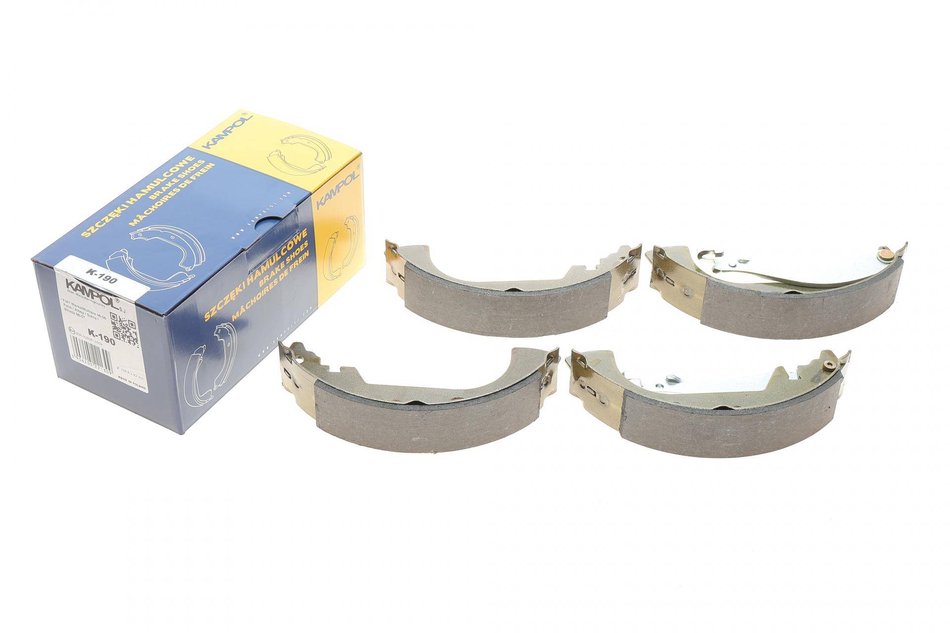 Колодки гальмівні (задні) Fiat Palio/Multipla 96- (барабанні) (228x42)