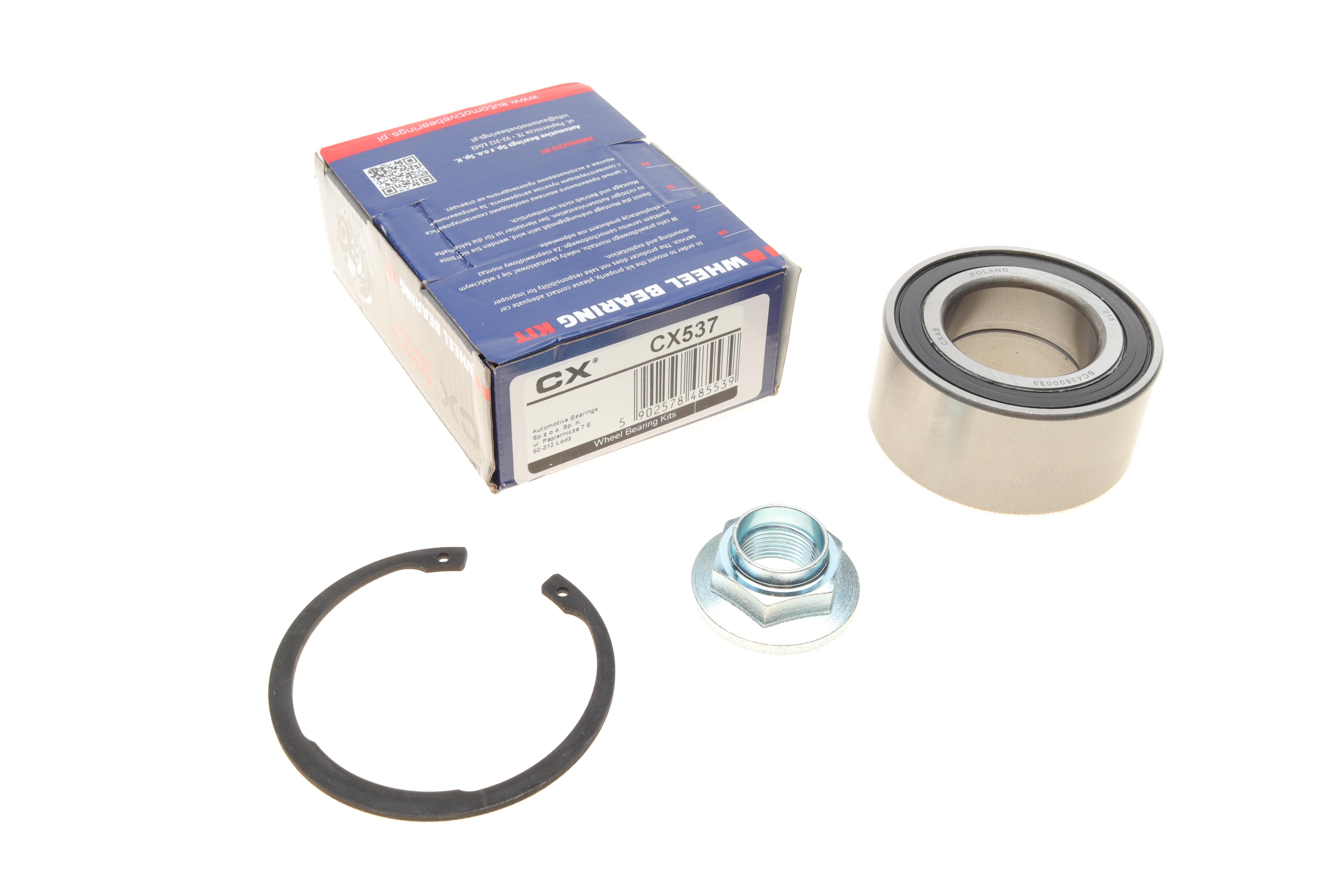 Підшипник маточини (задньої) VW Sharan 95-10 (43x80x38)