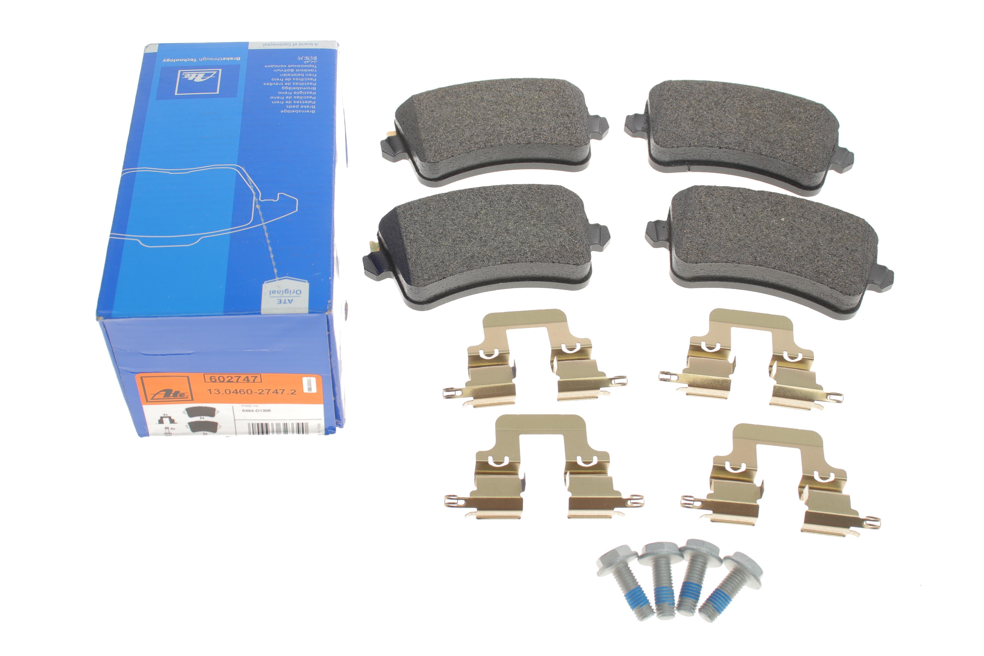 Колодки гальмівні (задні) Audi A4/A5/Q5 07- (Lucas/TRW)