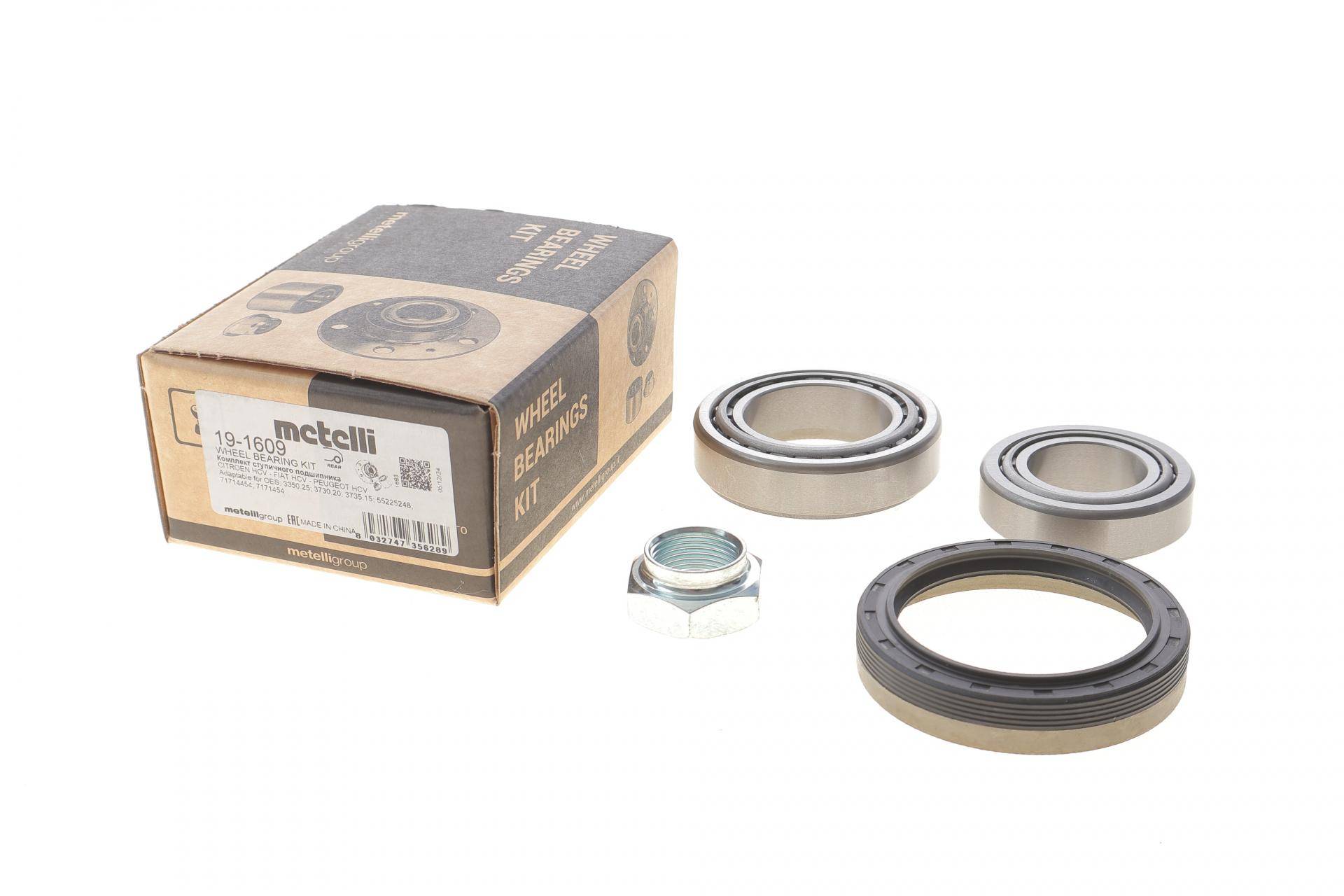 Підшипник маточини (задньої) Fiat Ducato/Citroen Jumper 94-02 (30x68x19) (к-кт)