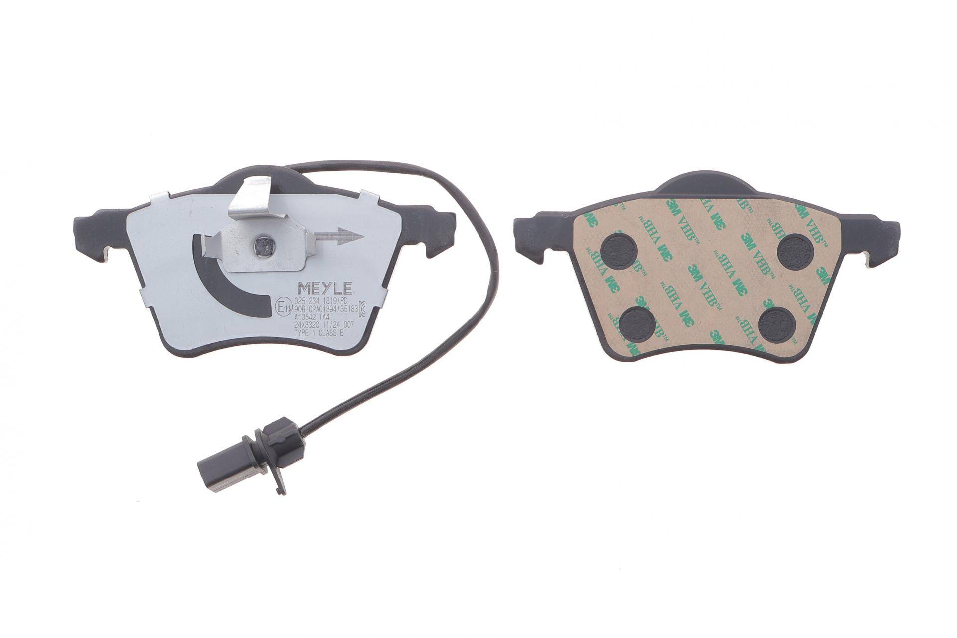 Колодки гальмівні (передні) Seat Alhambra/VW Sharan 1.8-1.9TDI 95-10 (Ate)