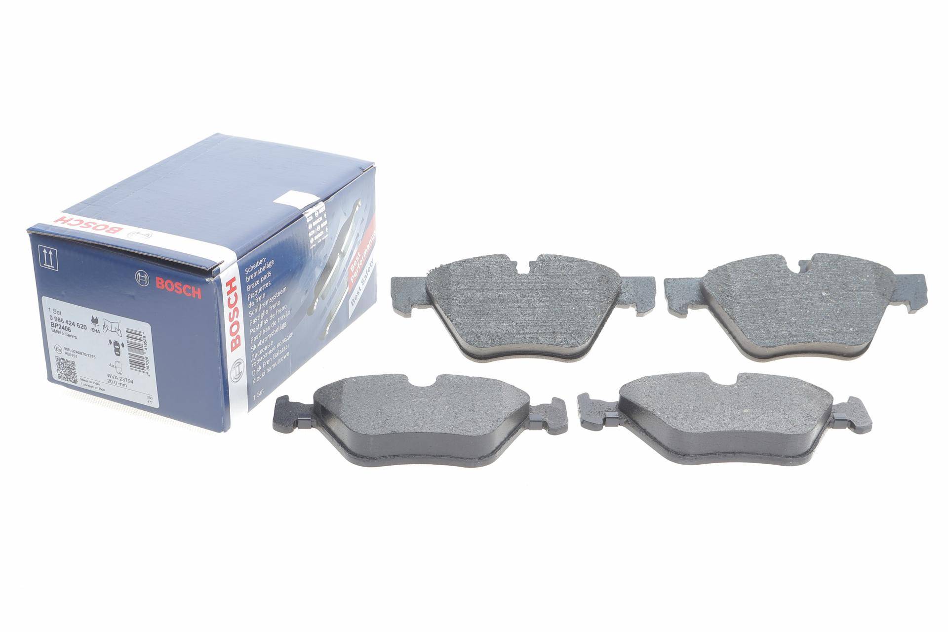 Колодки гальмівні (передні) BMW 5 (F10/F11) 09-16 (Ate)