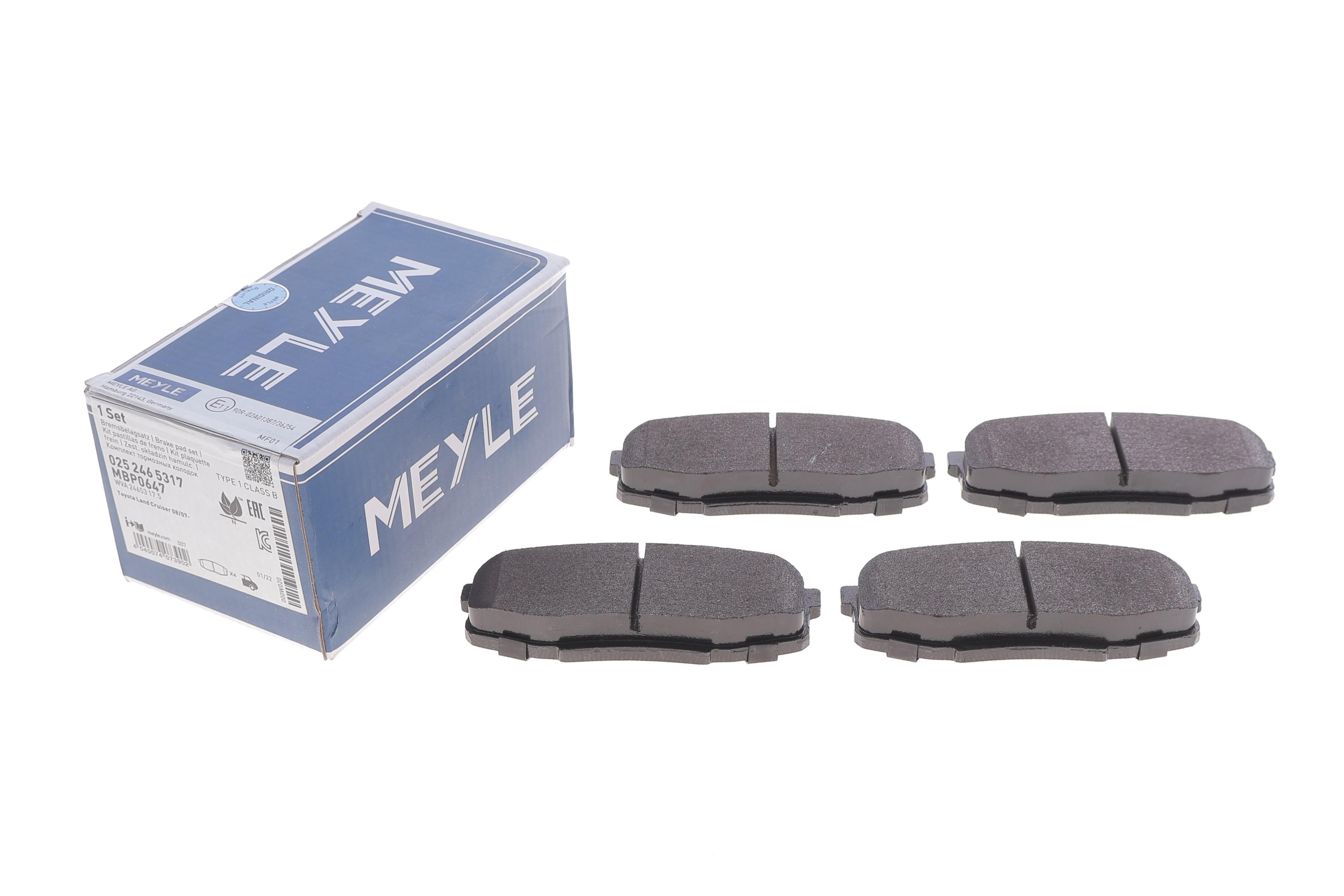 Колодки гальмівні (задні) Toyota Land Cruiser 200 08-