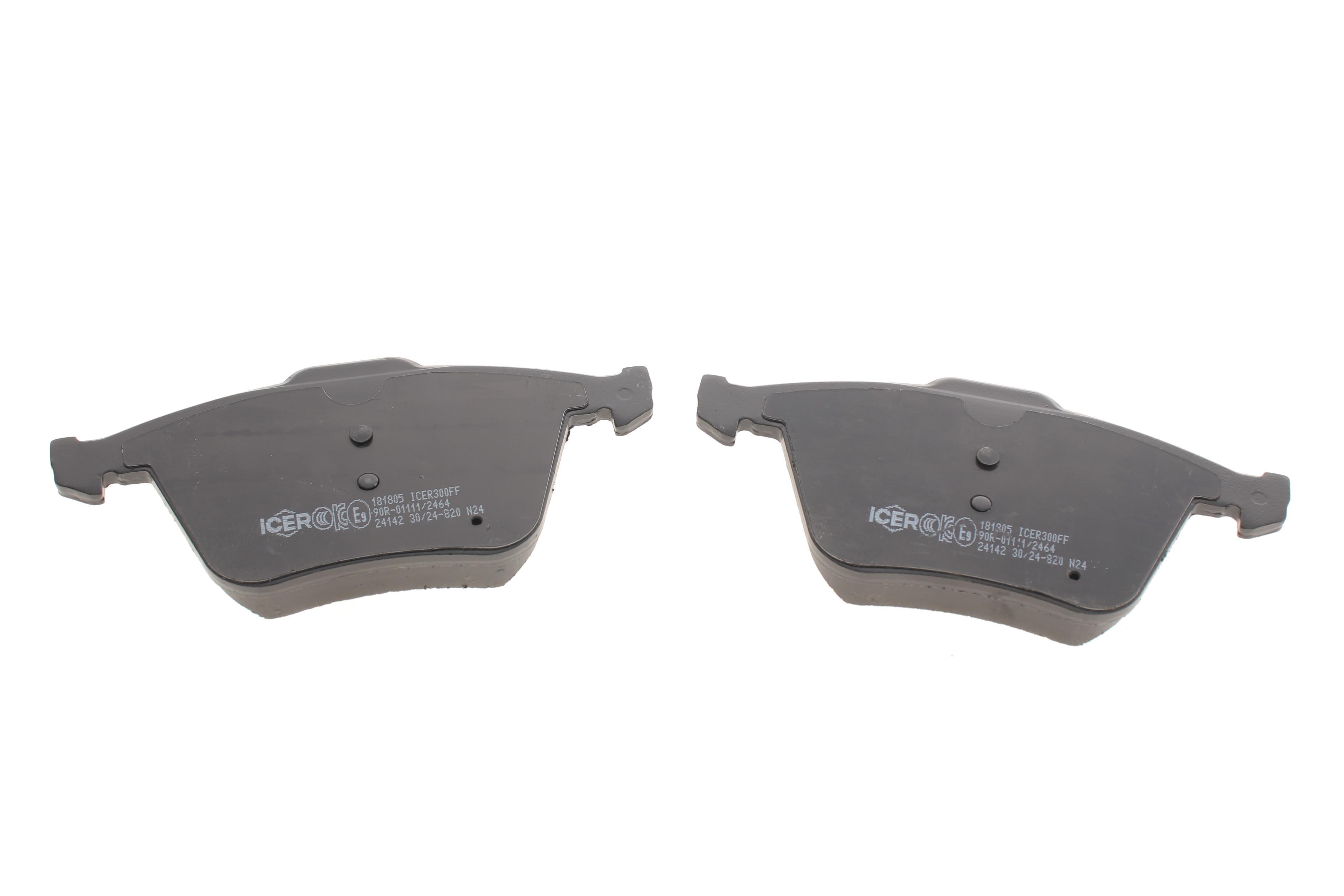 Колодки гальмівні (передні) Ford Galaxy/Mondeo IV/S-Max 07-15/Volvo S60/S80/V60/V70/XC70 06-