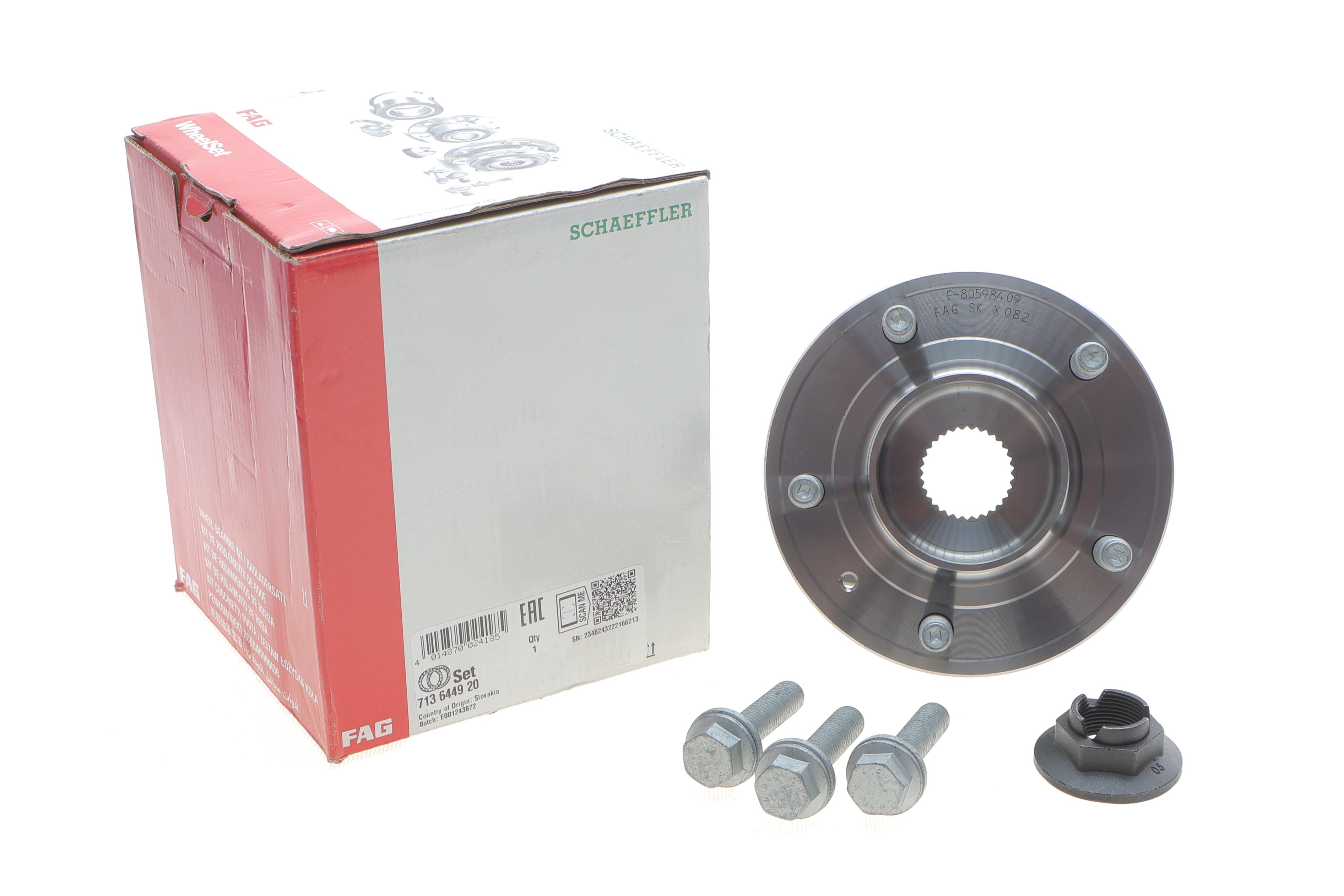 Підшипник маточини (передньої) Opel Astra J 09-, (+abs)