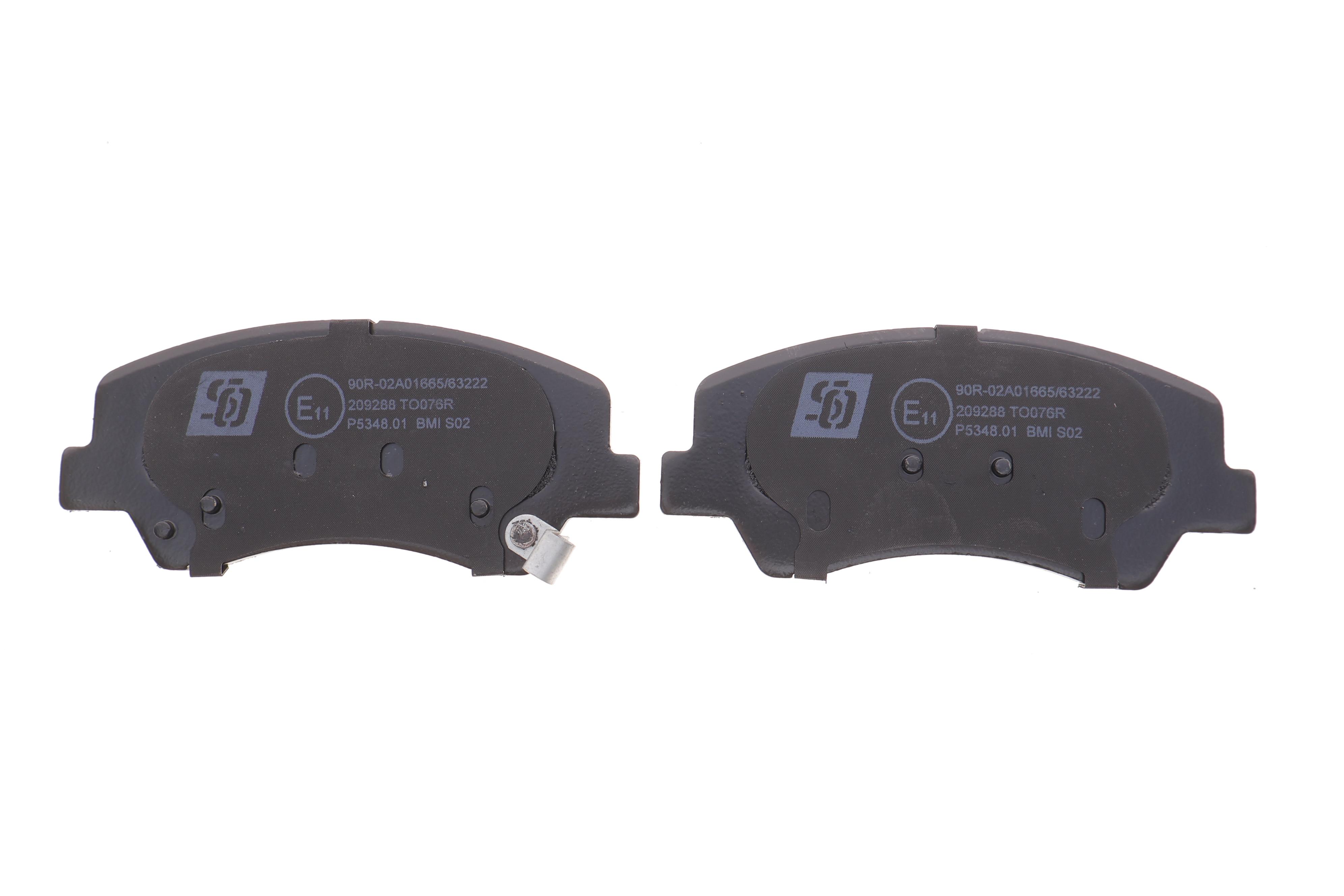 Колодки гальмівні (передні) Hyundai Accent IV 10-/ i20 14-/Solaris 17-/Kia Rio III 11-