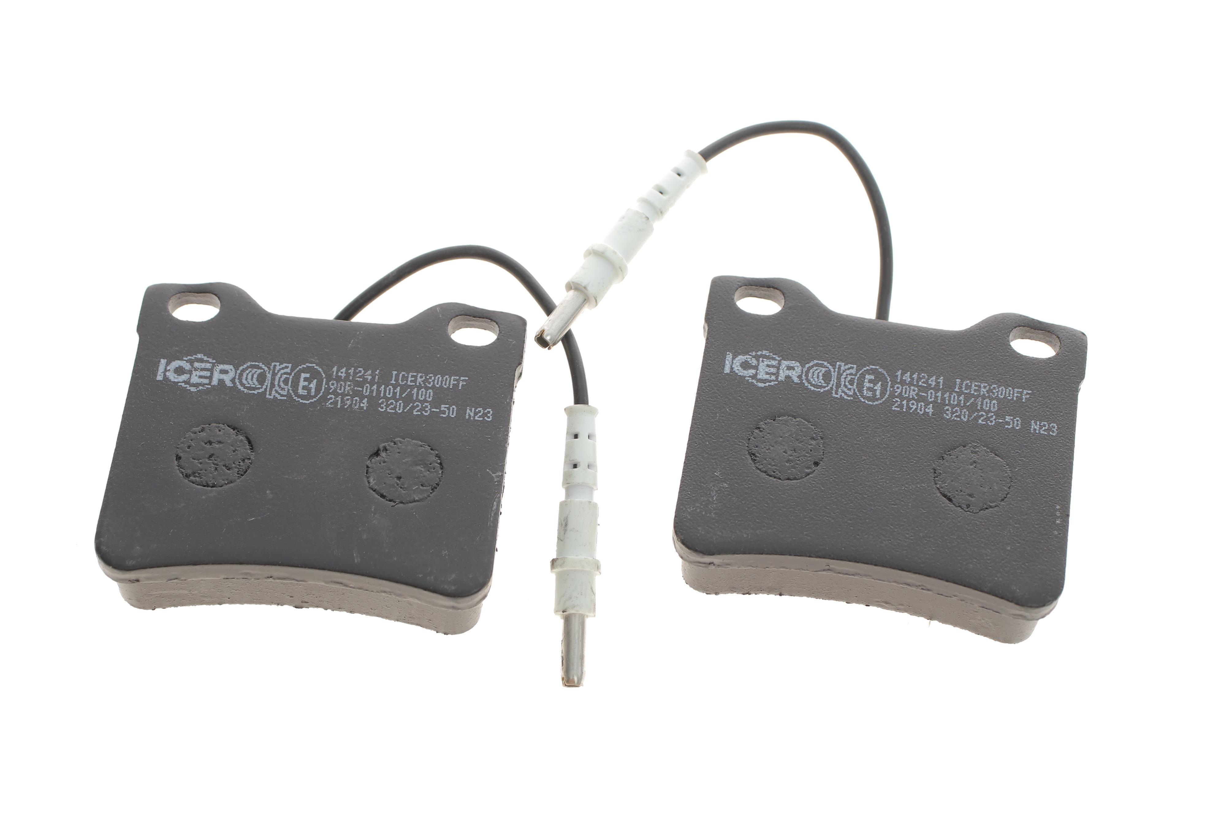 Колодки гальмівні (задні) MB Vito (W638) TDI 96-03 (+датчики)