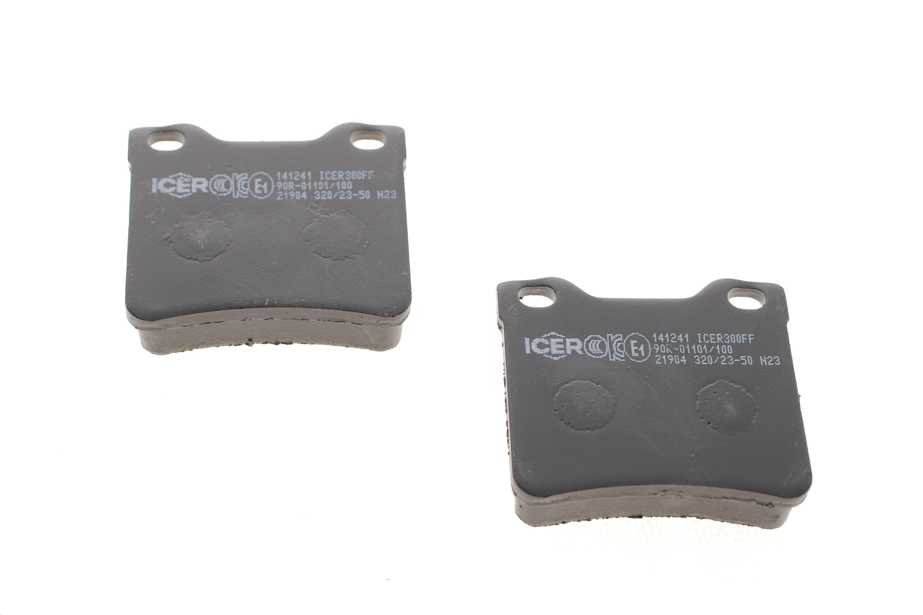 Колодки гальмівні (задні) MB Vito (W638) TDI 96-03 (+датчики)