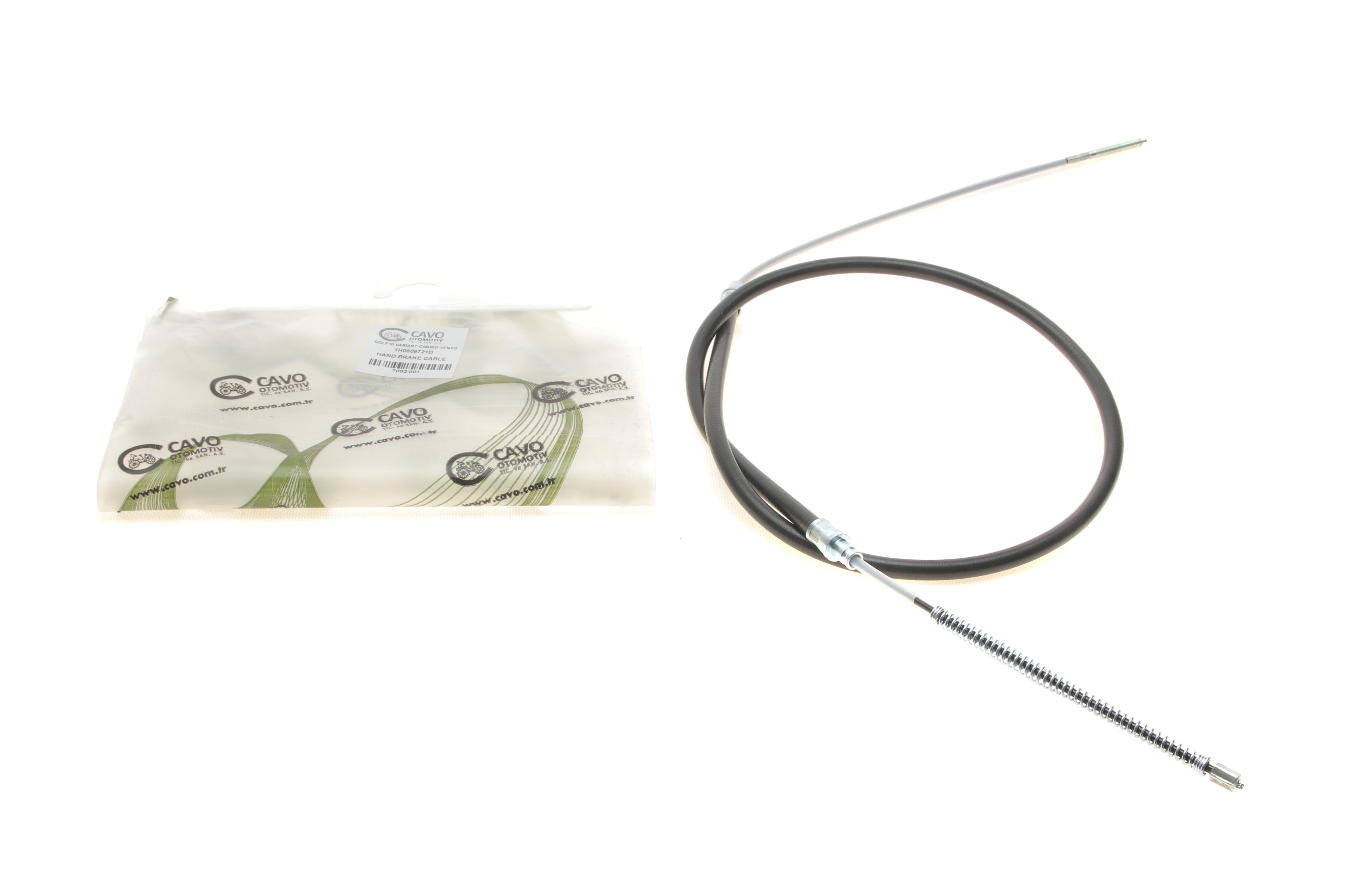 Трос ручника (задній) VW Golf III 1.4-2.0 95-97 (1500/937mm)