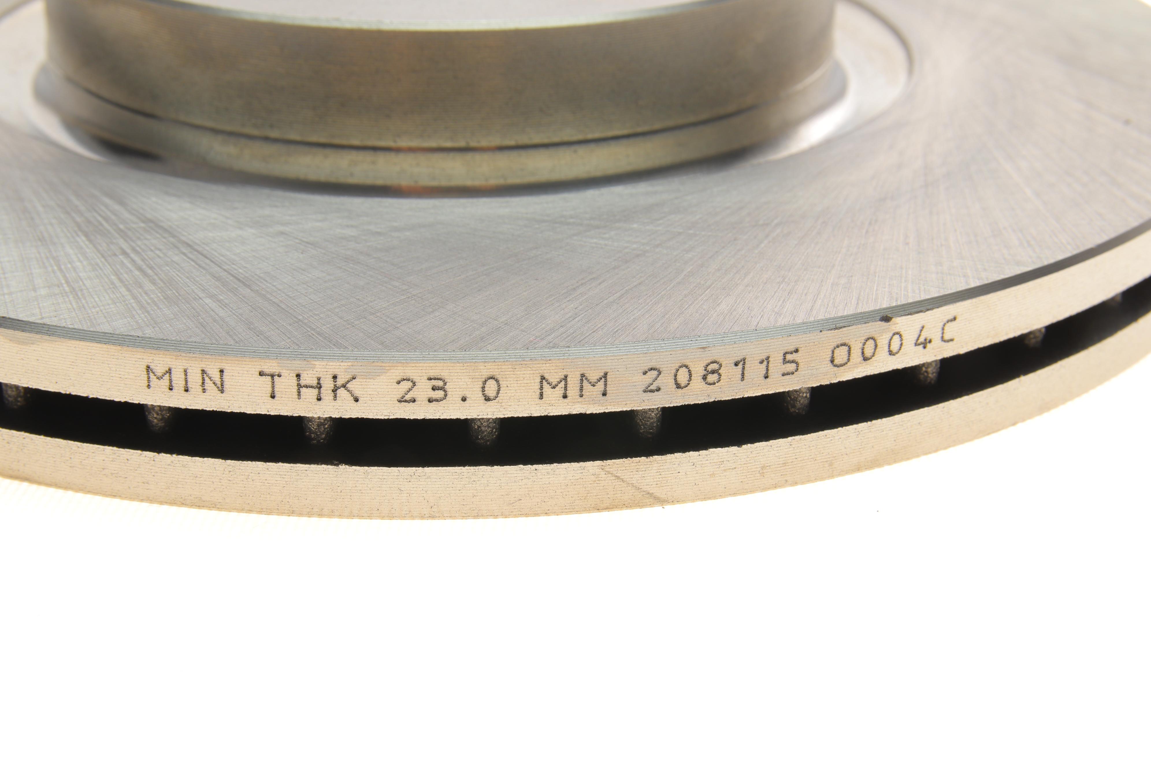 Диск гальмівний (передній) Ford C-Max/Focus II-III/Kuga I-II/Connect/Volvo C30/C70/S40 03- (300x25)