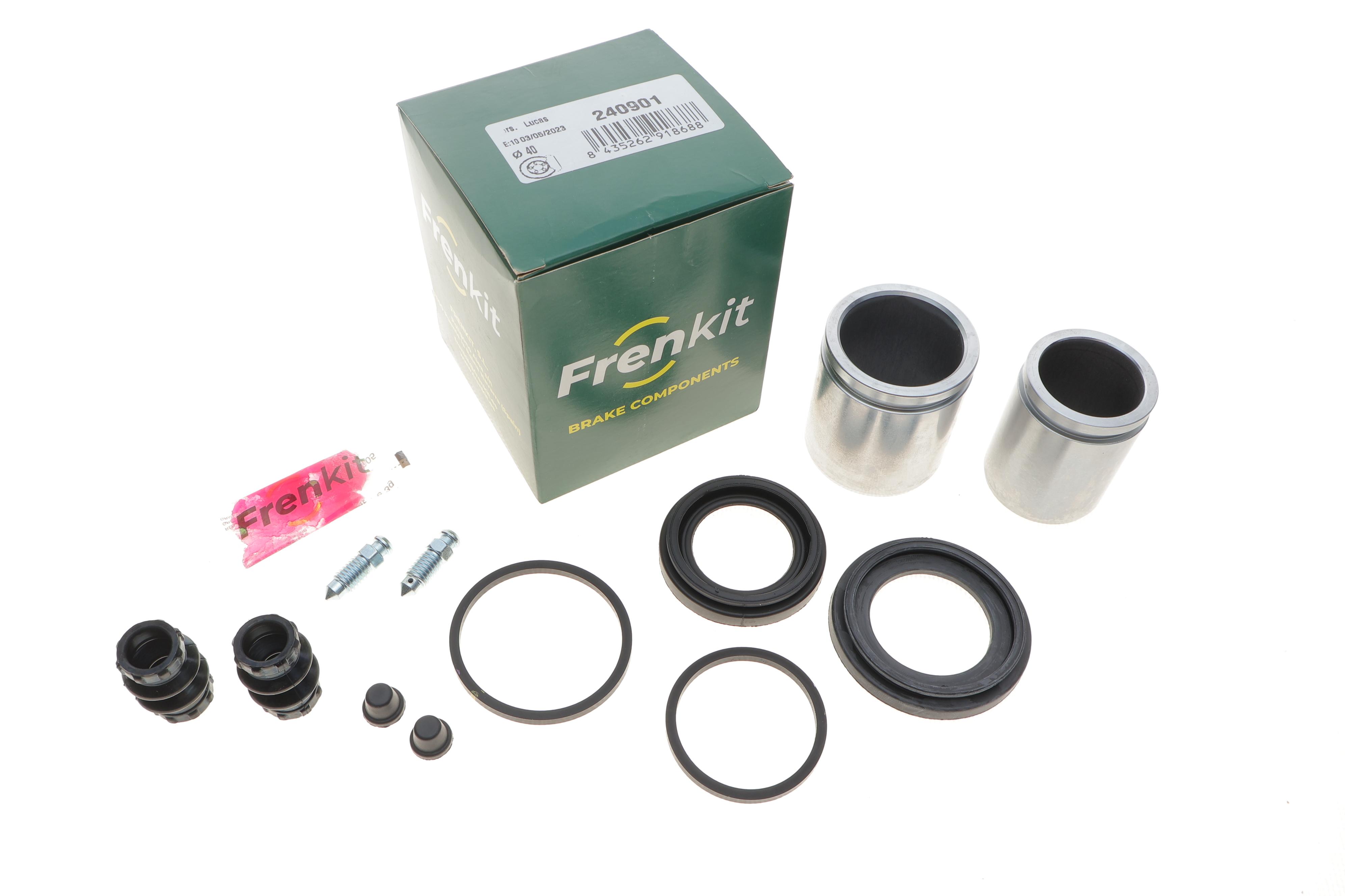 Ремкомплект супорта (переднього) Fiat Ducato 94-02 (d=40/48) (+2 поршня) (Lucas)