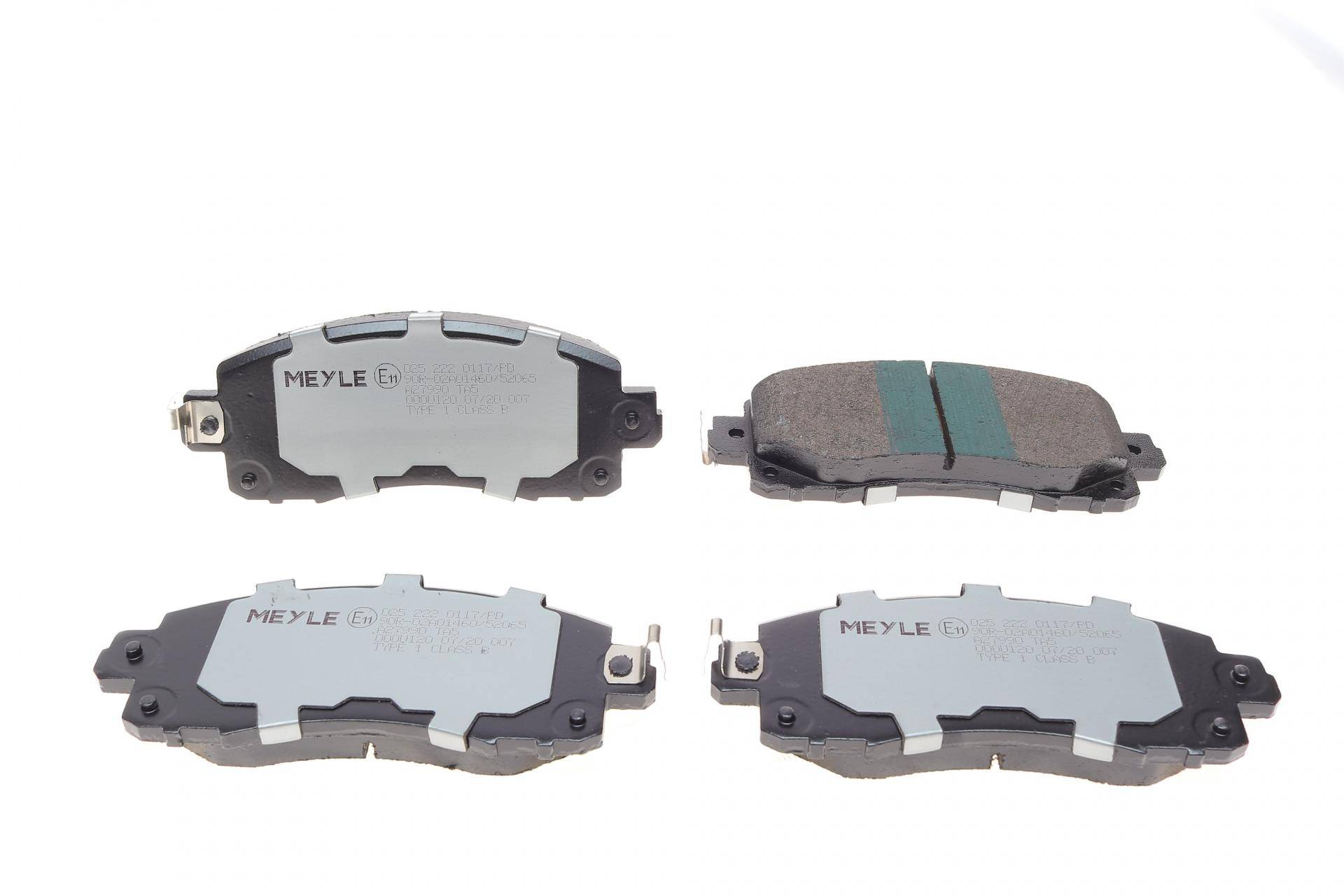 Колодки гальмівні (передні) Subaru Impreza 2.0 i 16-/XV 1.6-2.0 i 17-