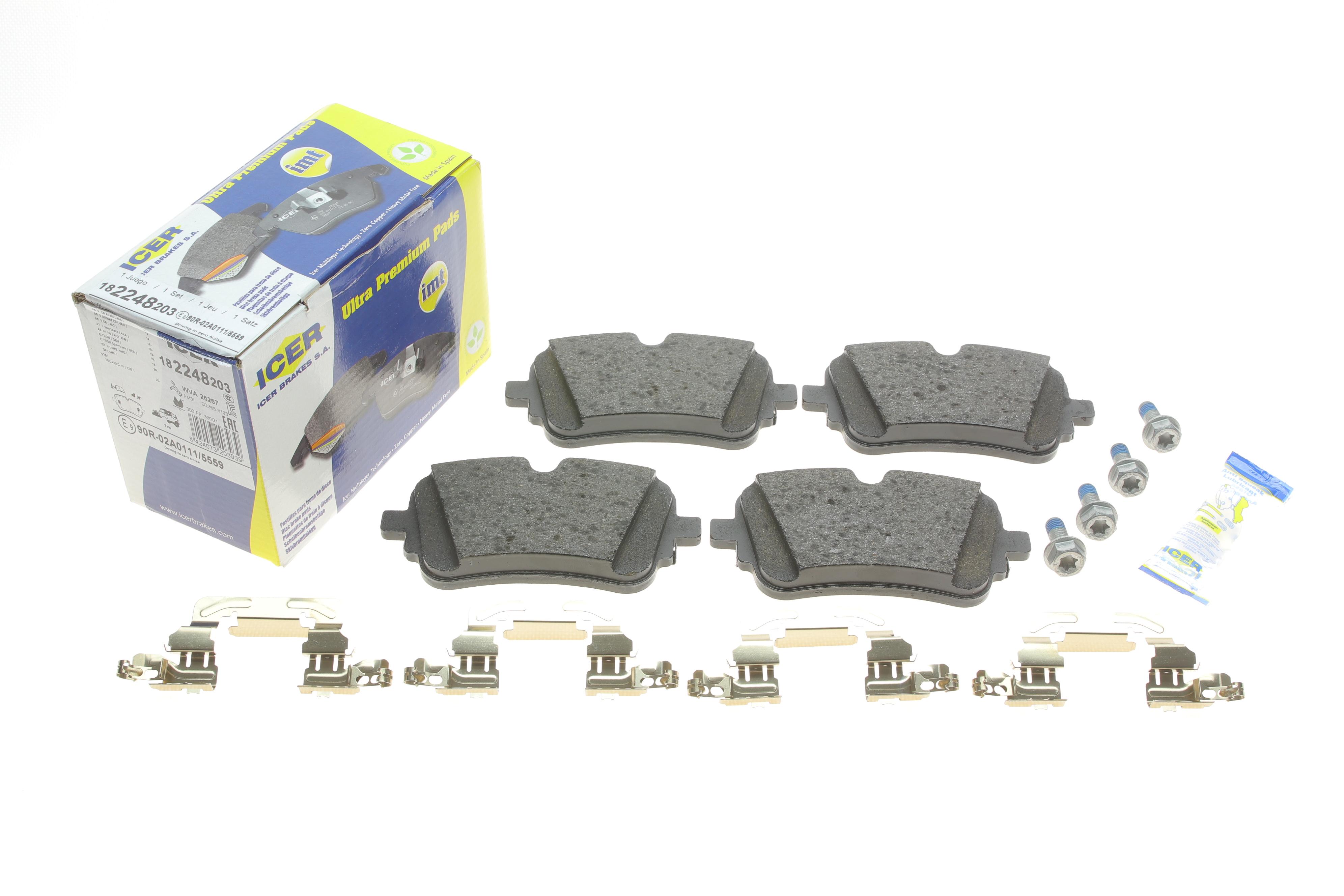 Колодки гальмівні (задні) Audi Audi A6/A7/A8/Q7/Q8/E-Tron/VW Touareg 15-