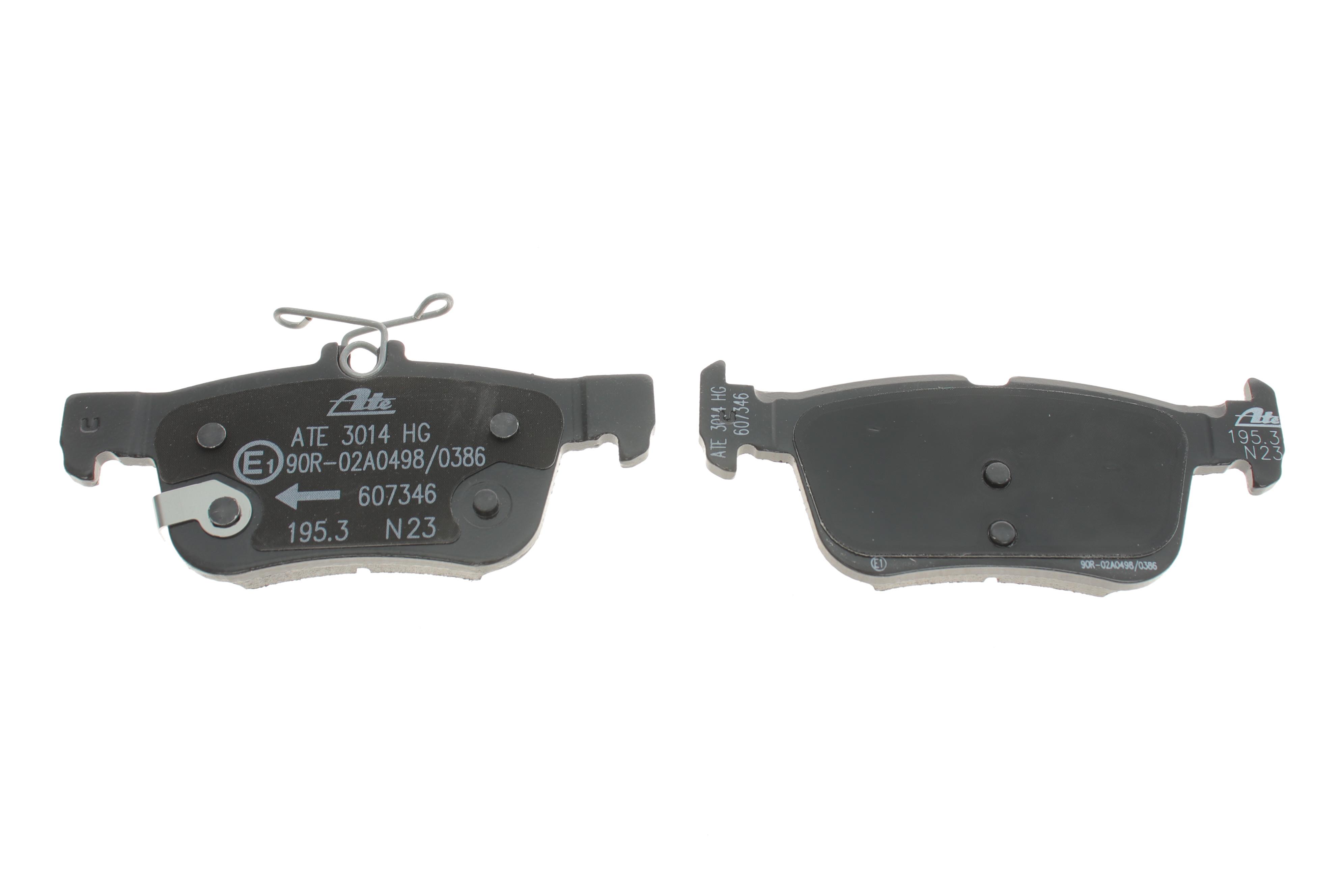 Колодки гальмівні (задні) Ford Focus 18-/Galaxy/Mondeo/S-Max 14-/Kuga 12-/Ford USA Edge 18- (Ate)