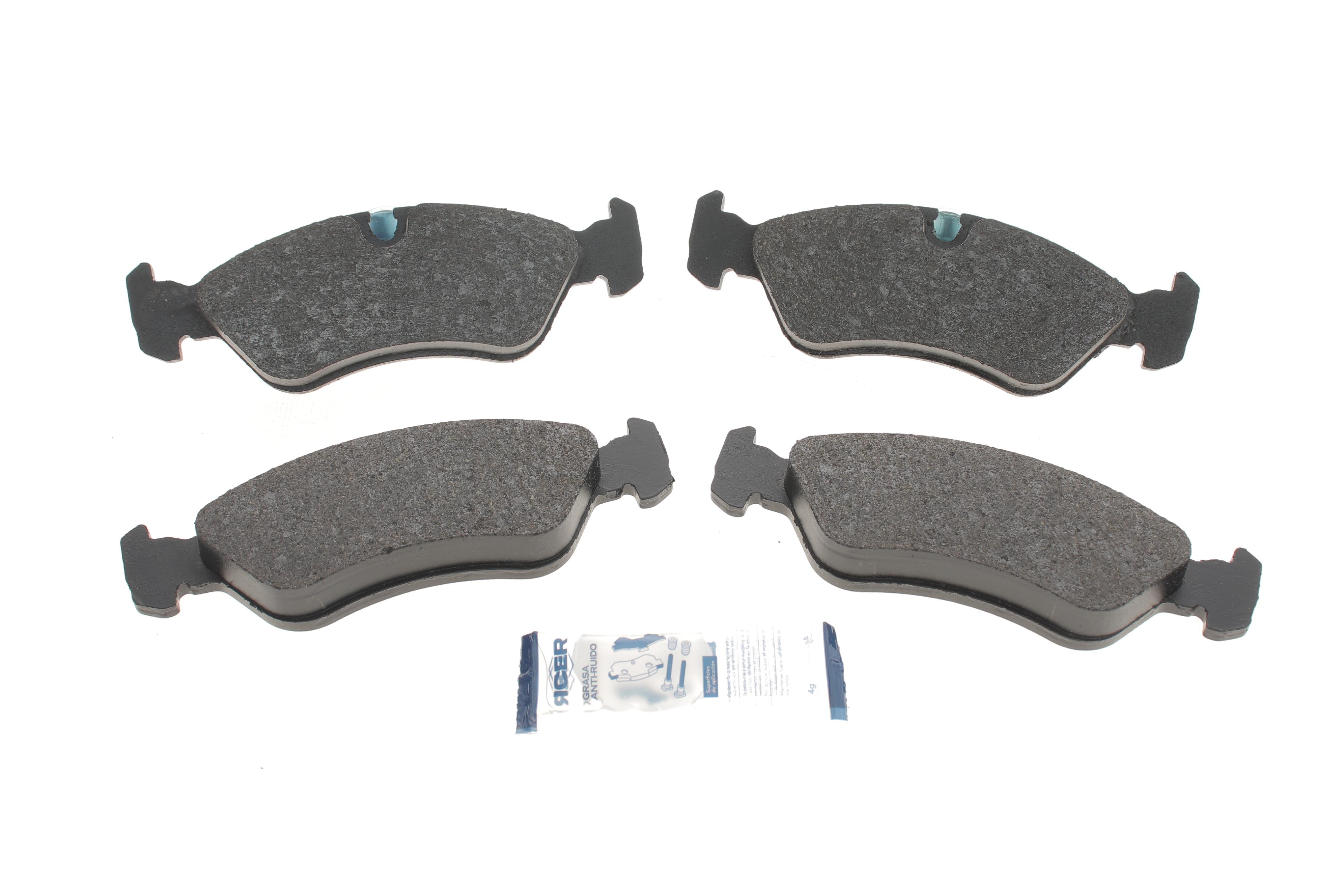 Колодки гальмівні (передні) Opel Astra F 91-98/Kadett E 87-93/Vectra A/B 88-03