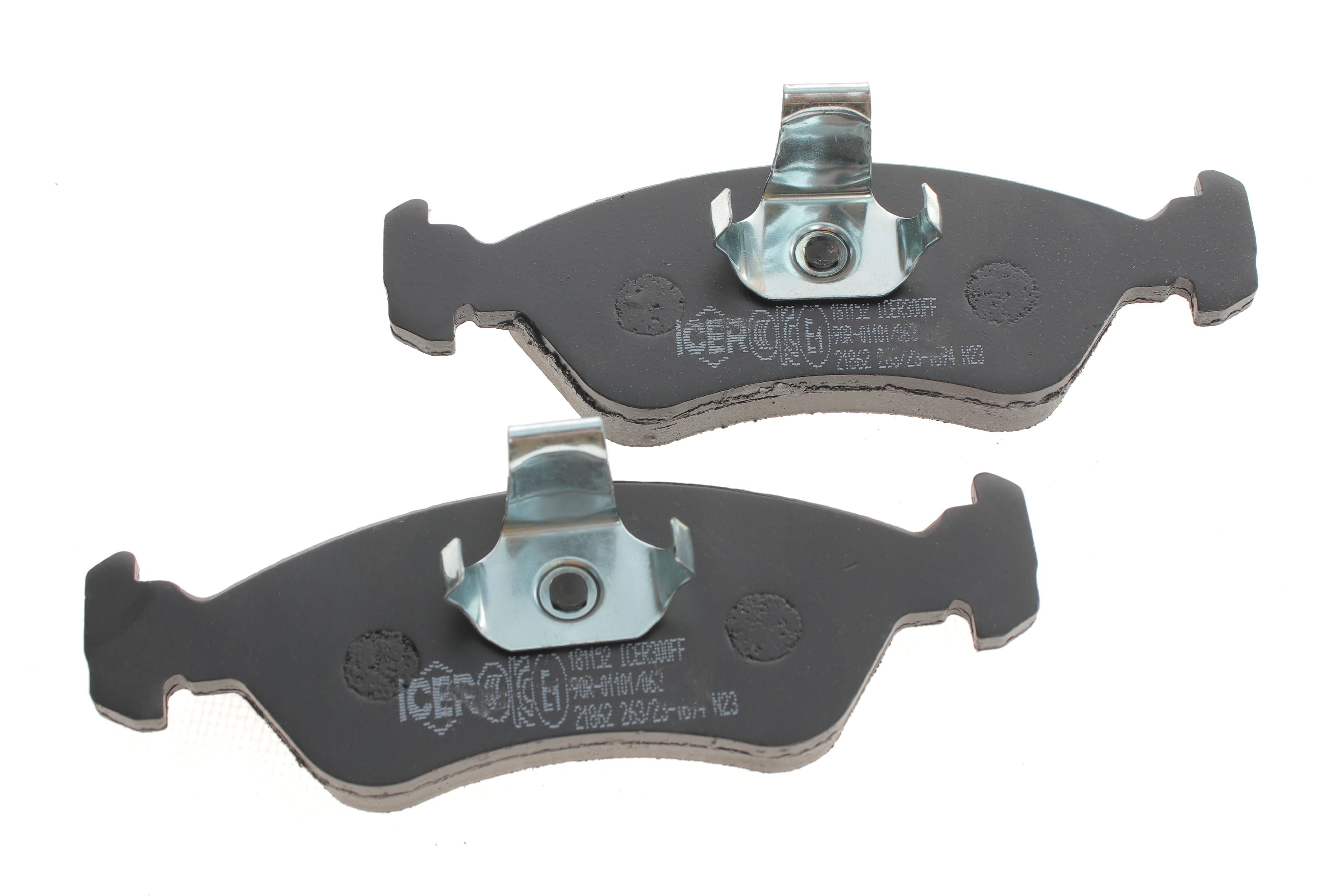 Колодки гальмівні (передні) Opel Astra F 91-98/Kadett E 87-93/Vectra A/B 88-03