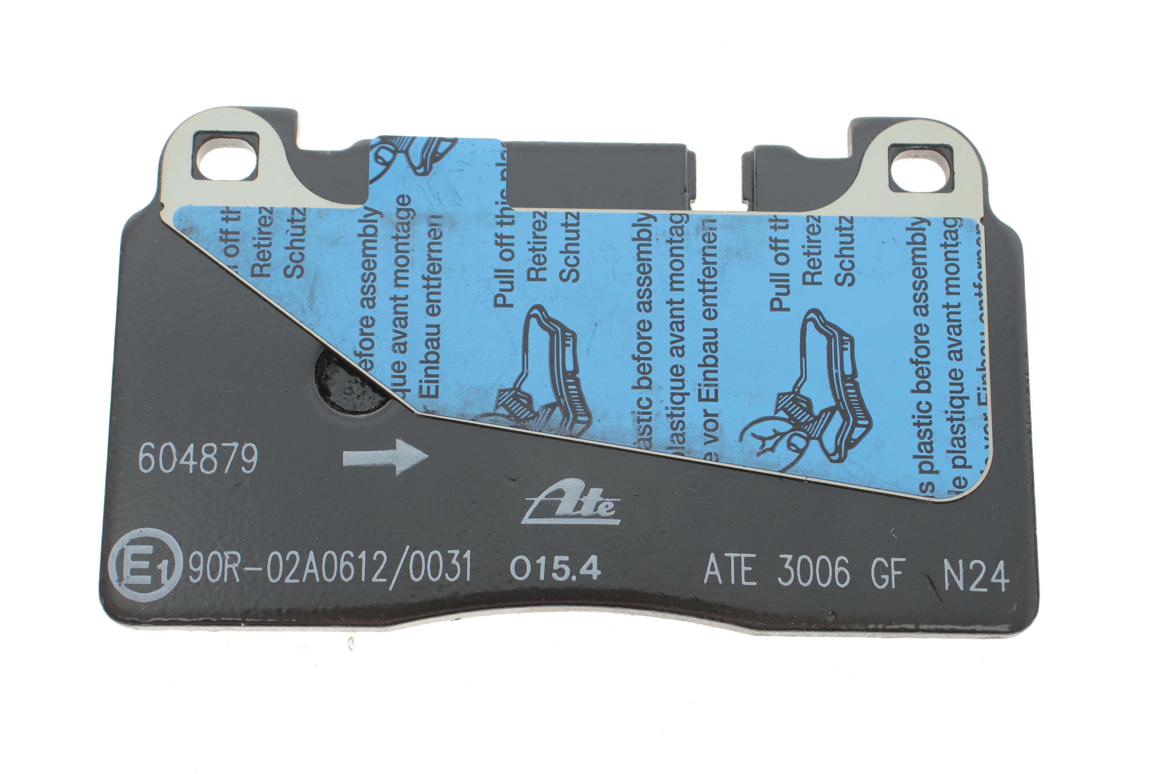 Колодки гальмівні (передні) Audi A6/A7/Q5 12-18/Porsche Macan 14- (Brembo)