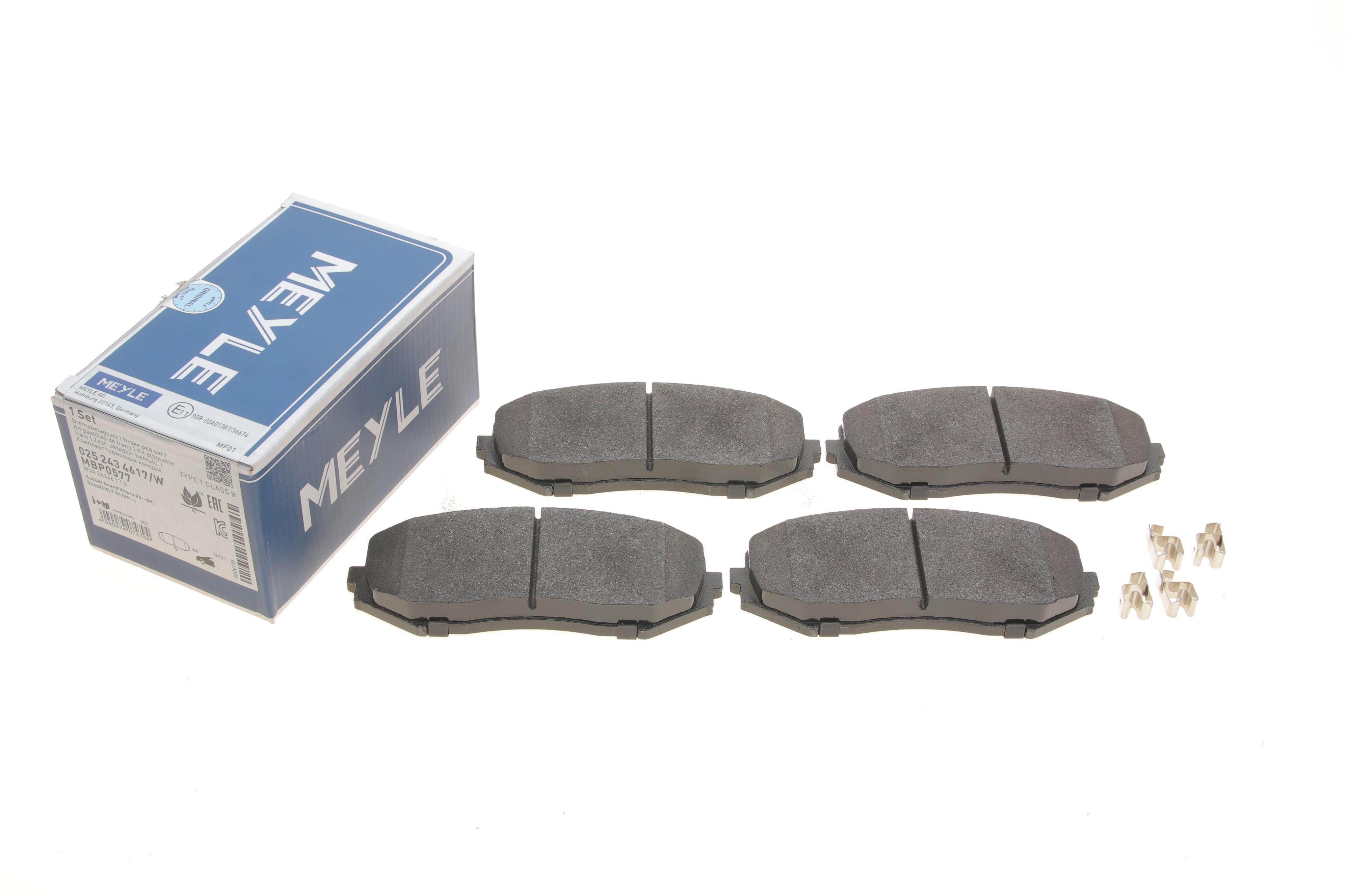 Колодки гальмівні (передні) Suzuki Grand Vitara 4x4 05-15 (Tokico)