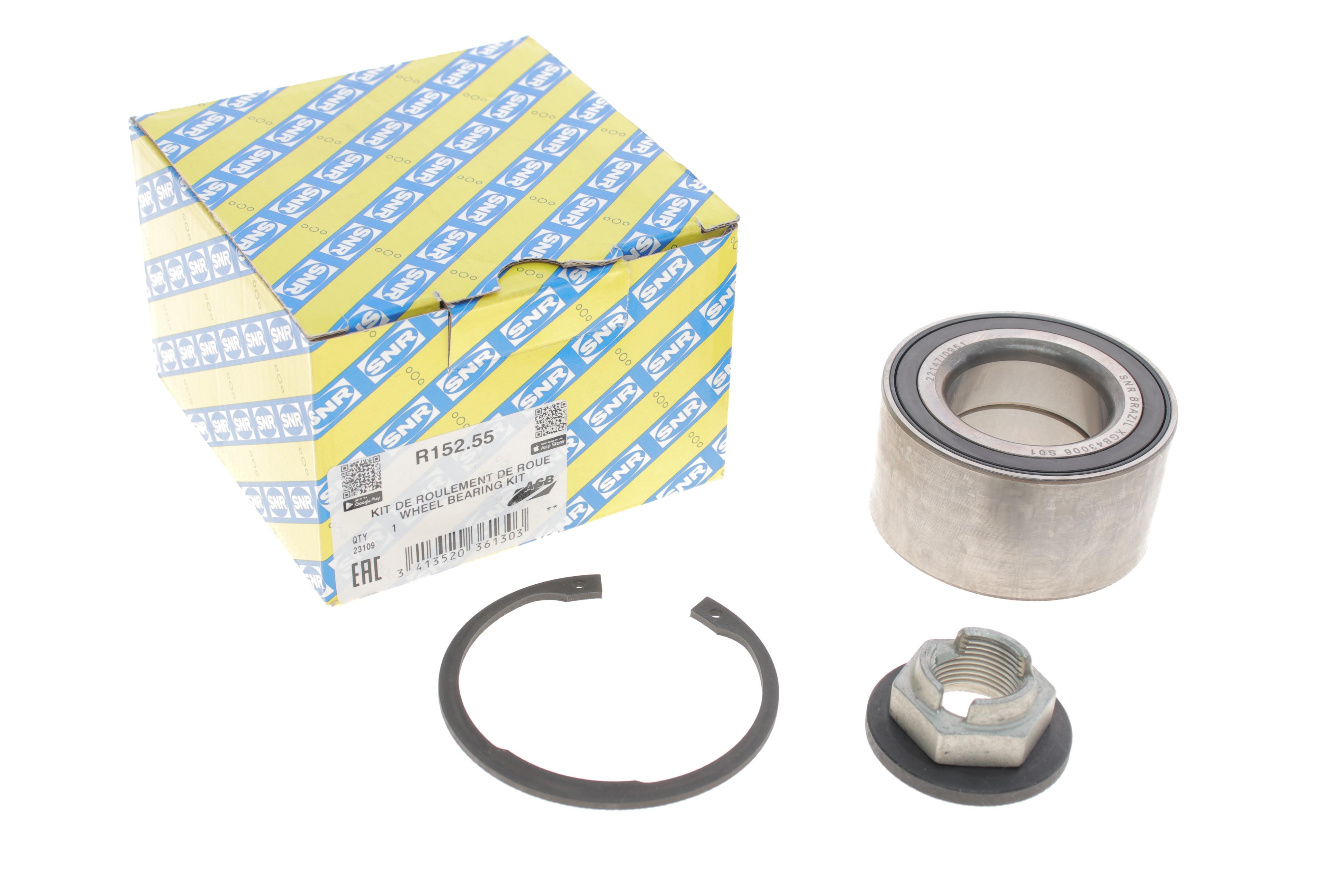 Підшипник маточини (передньої) Ford Fiesta -08 (+ABS)