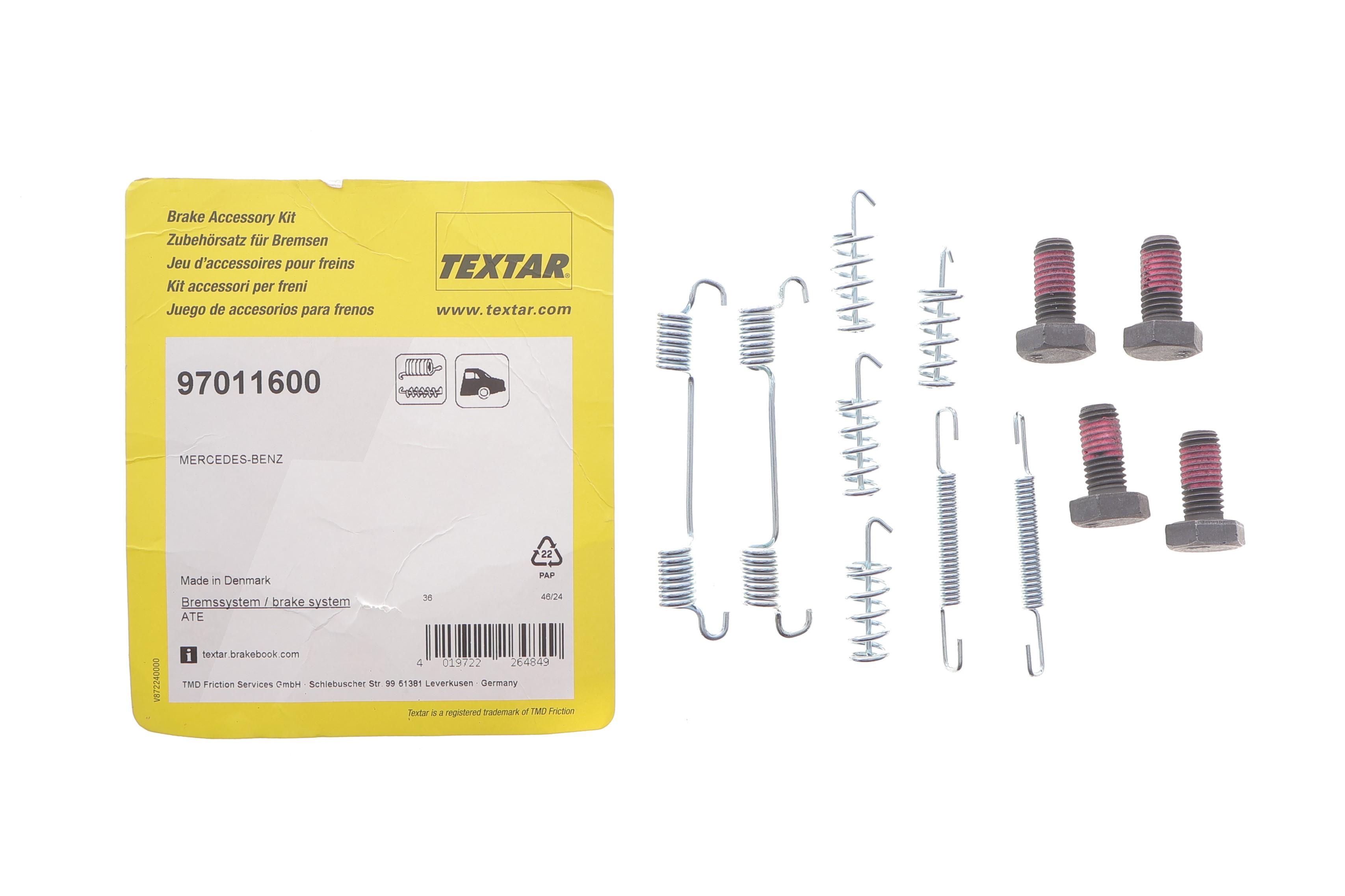 Комплект пружинок колодок ручника MВ Vito (W638/639)