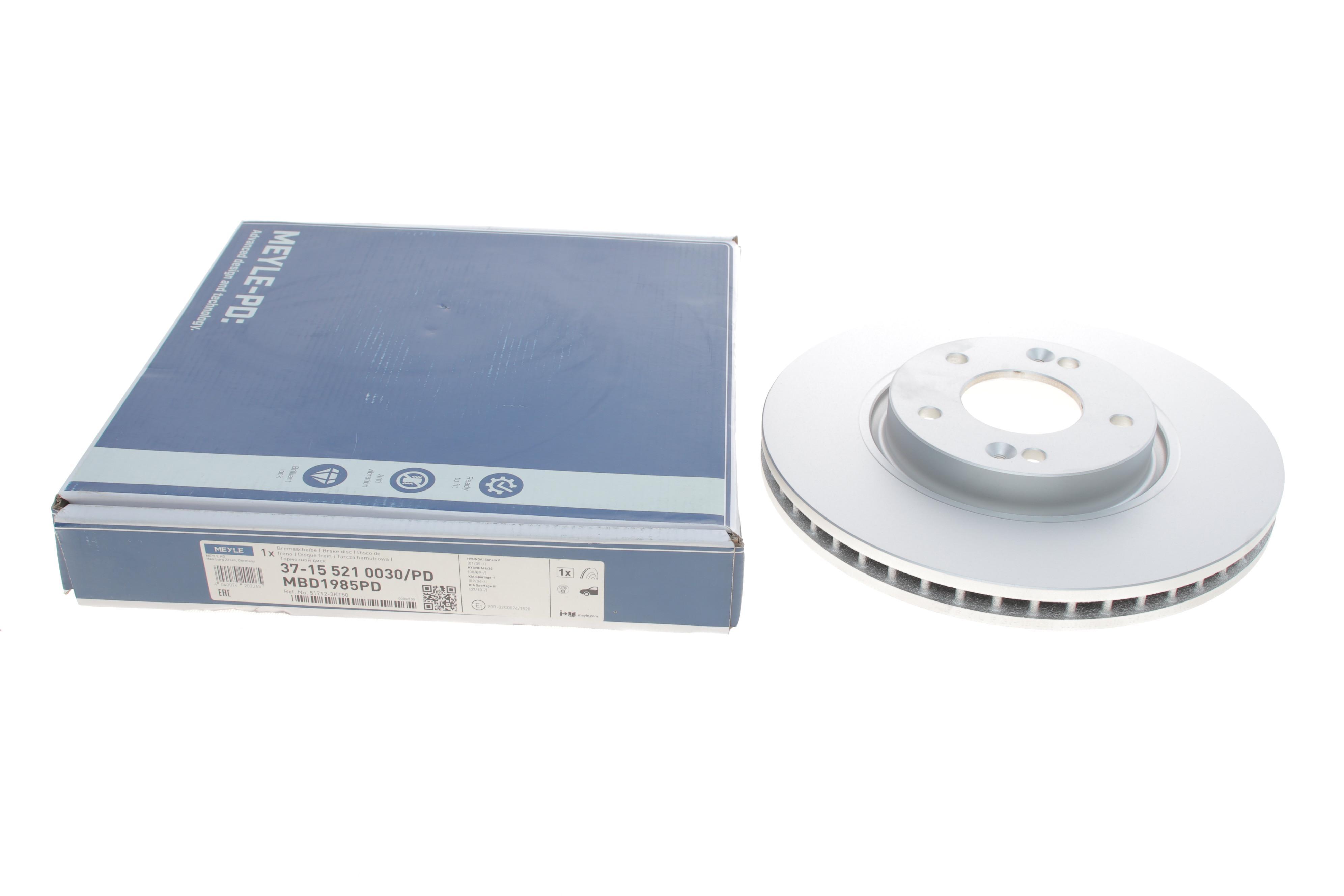 Диск гальмівний (передній) Hyundai Sonata V 05-10/ i40/Kia Sportage 10- (300x28)