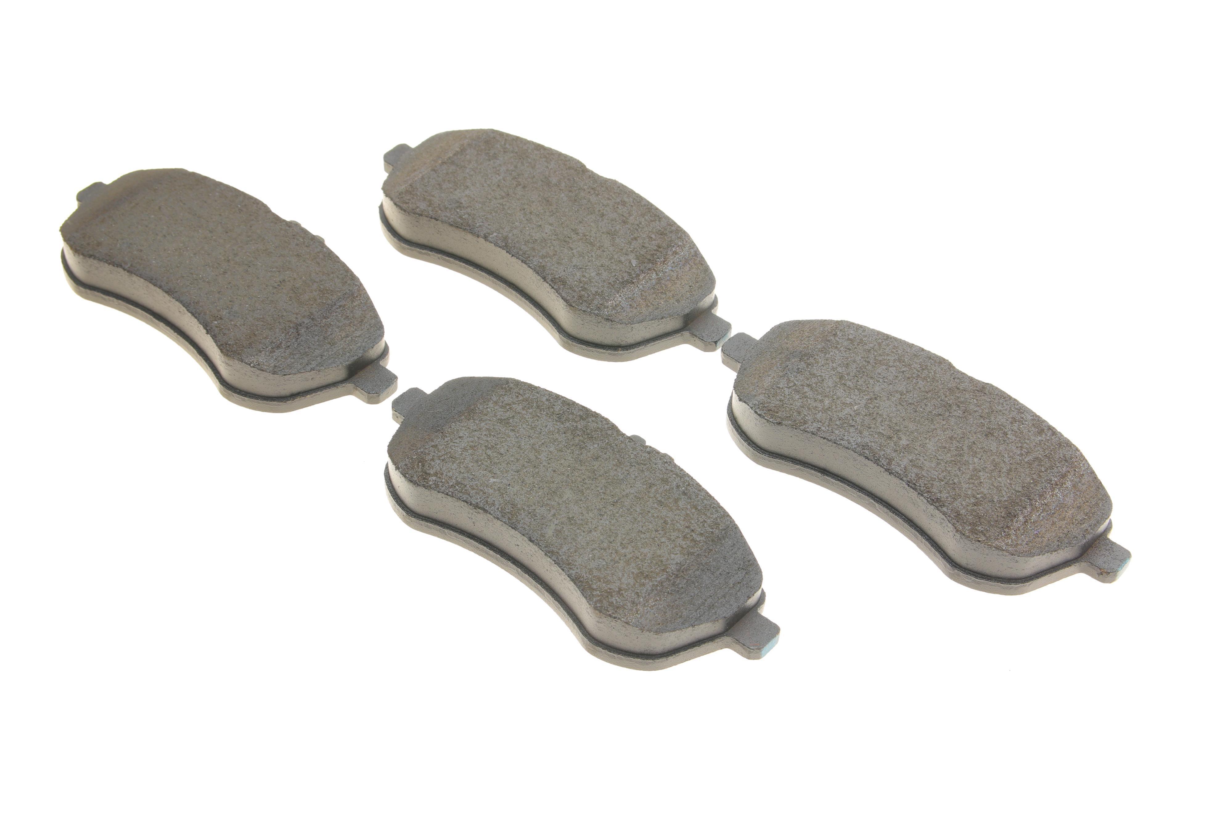 Колодки гальмівні (передні) MB C-class (S204/W204)/E-class (S212/W212) 07- (з прижимною пластиною)