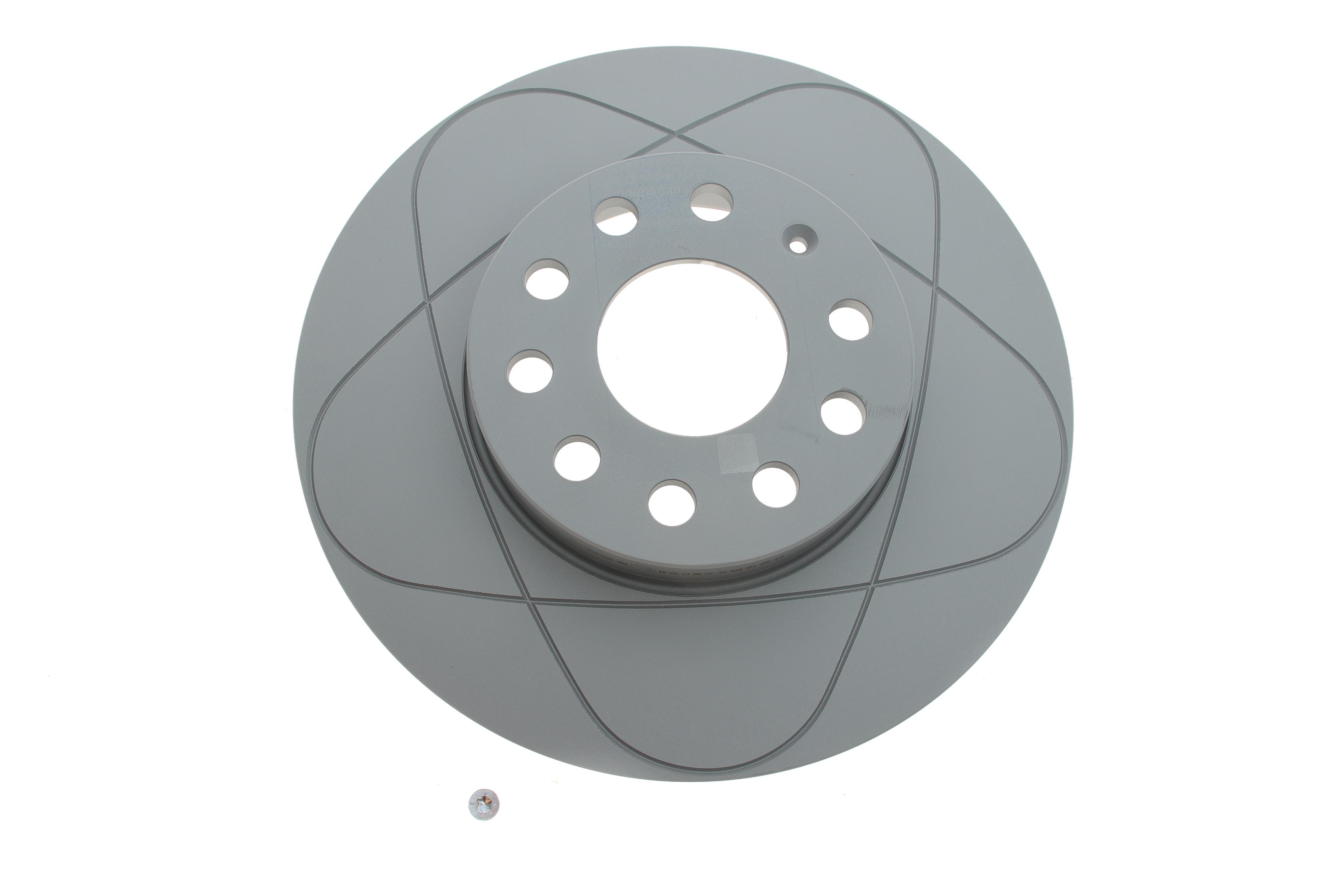 Диск гальмівний (передній) VW Caddy III 04-/Passat 14- (288x25) ( з покриттям) PowerDisc