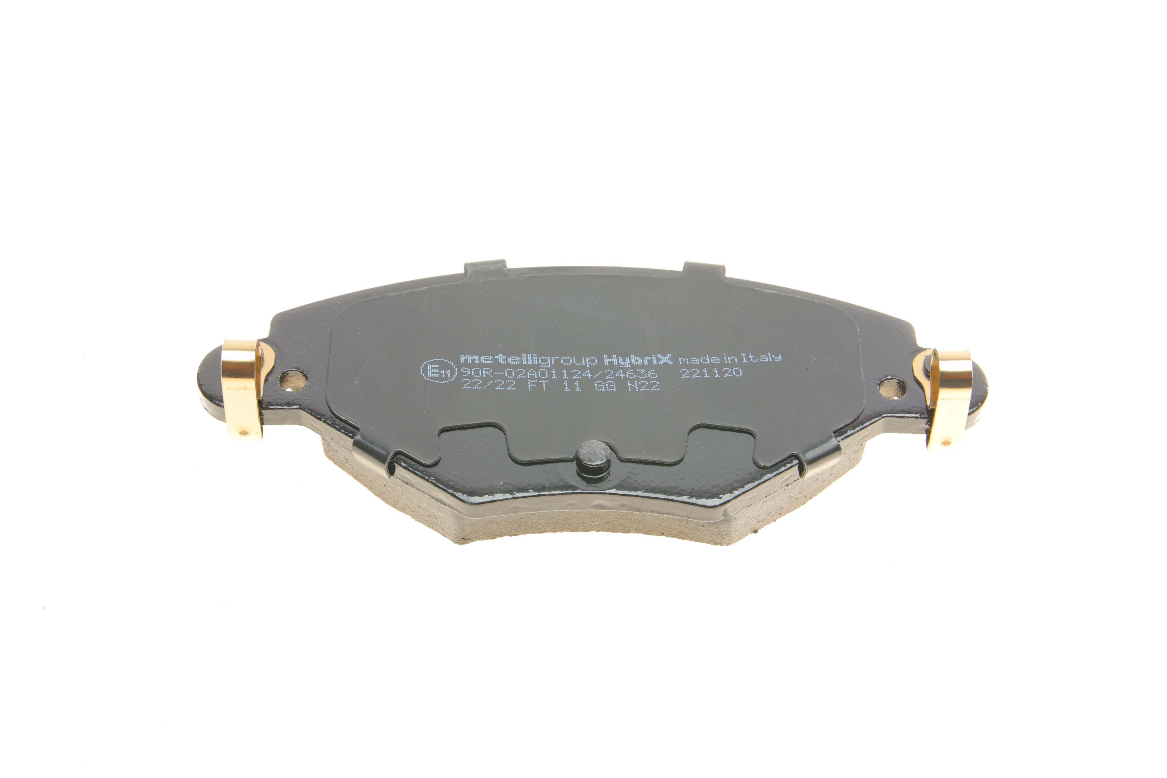 Колодки гальмівні (передні) Citroen C5 01- (з датчиком)