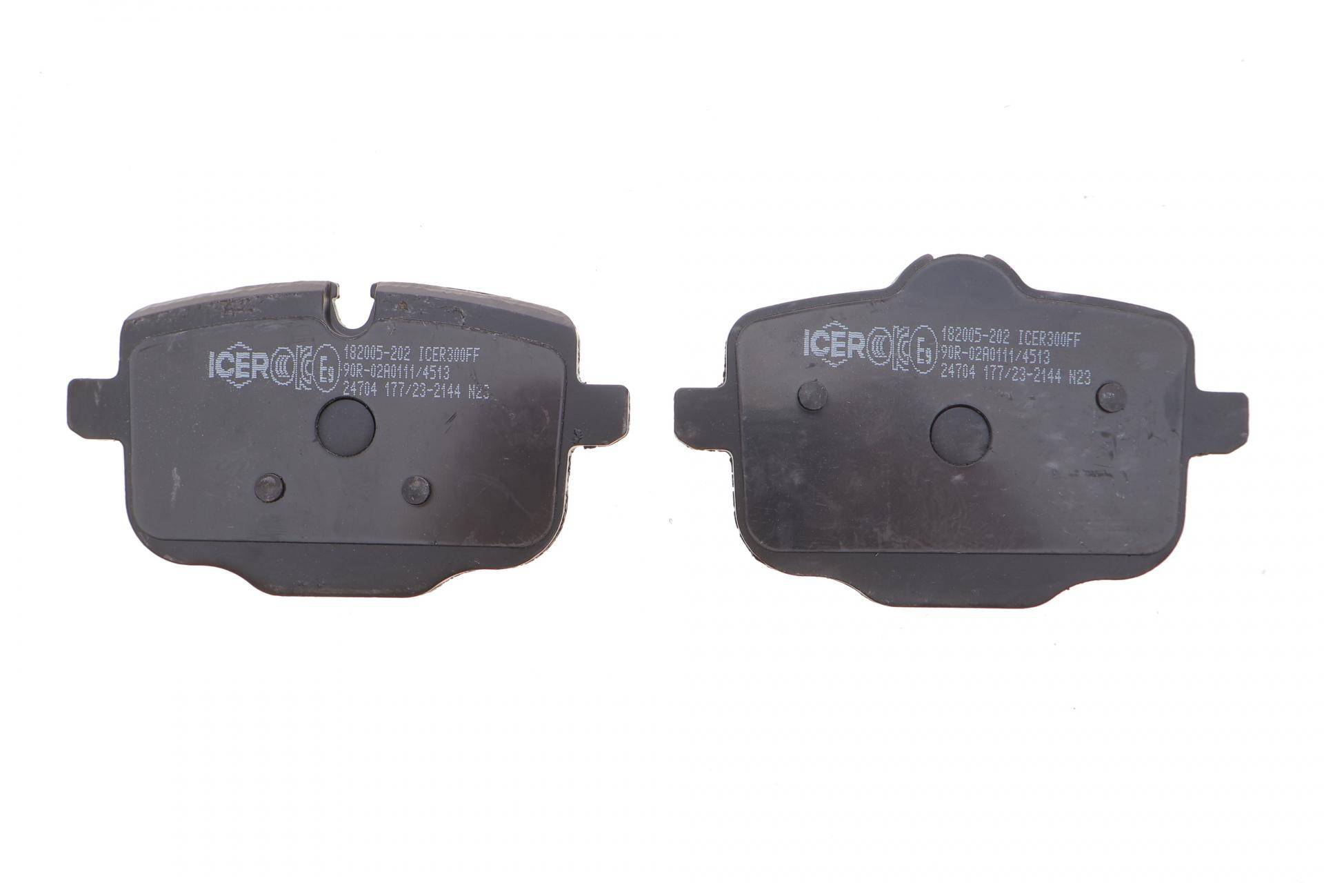 Колодки гальмівні (задні) BMW 5 (G30,G31)/7 (G11,G12)/X5 (G05)/X6 (G06) 17-