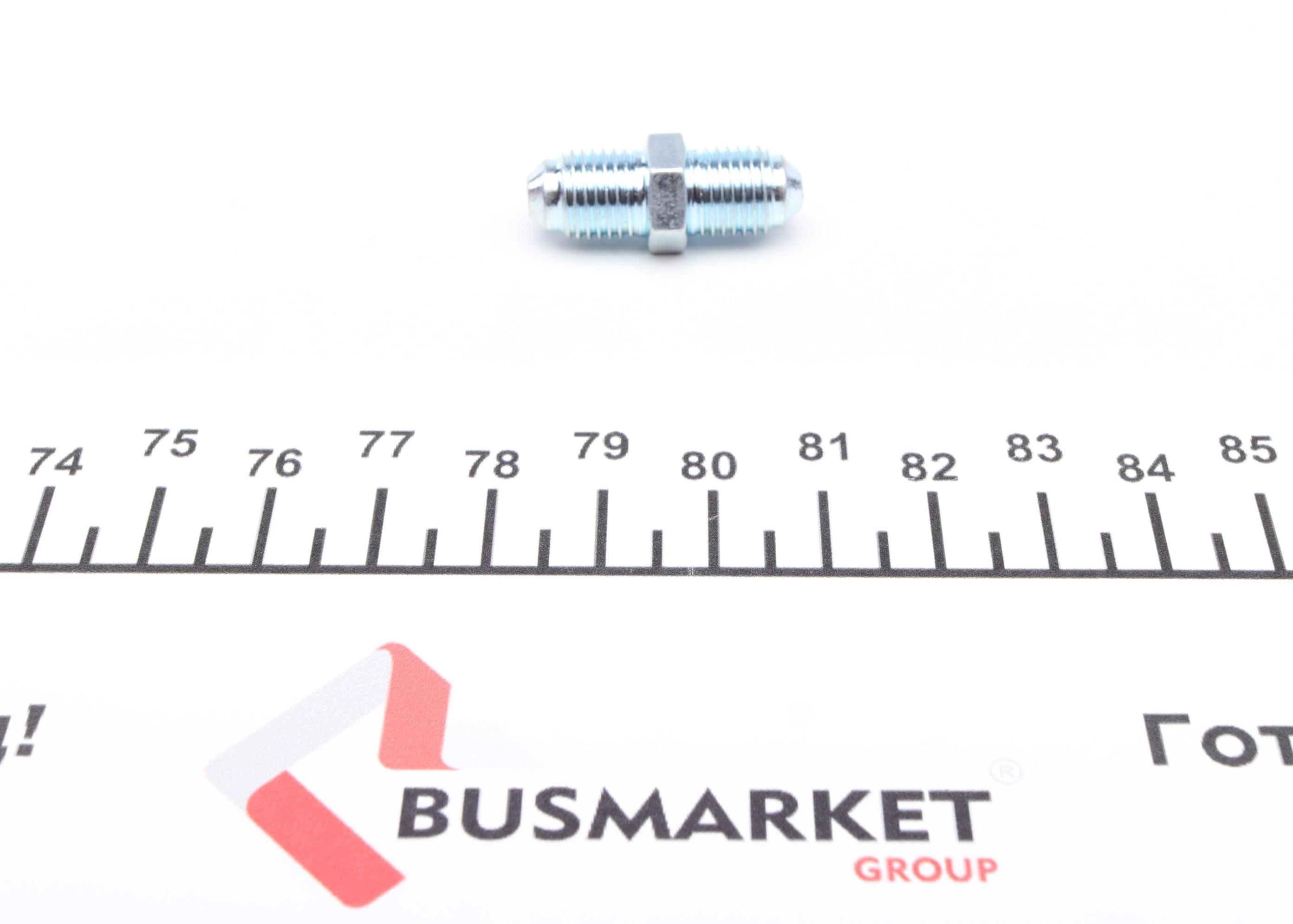 З'єднувач трубки гальмівний (3/8'x24/11x28.0/d=3.2)(папа/папа)