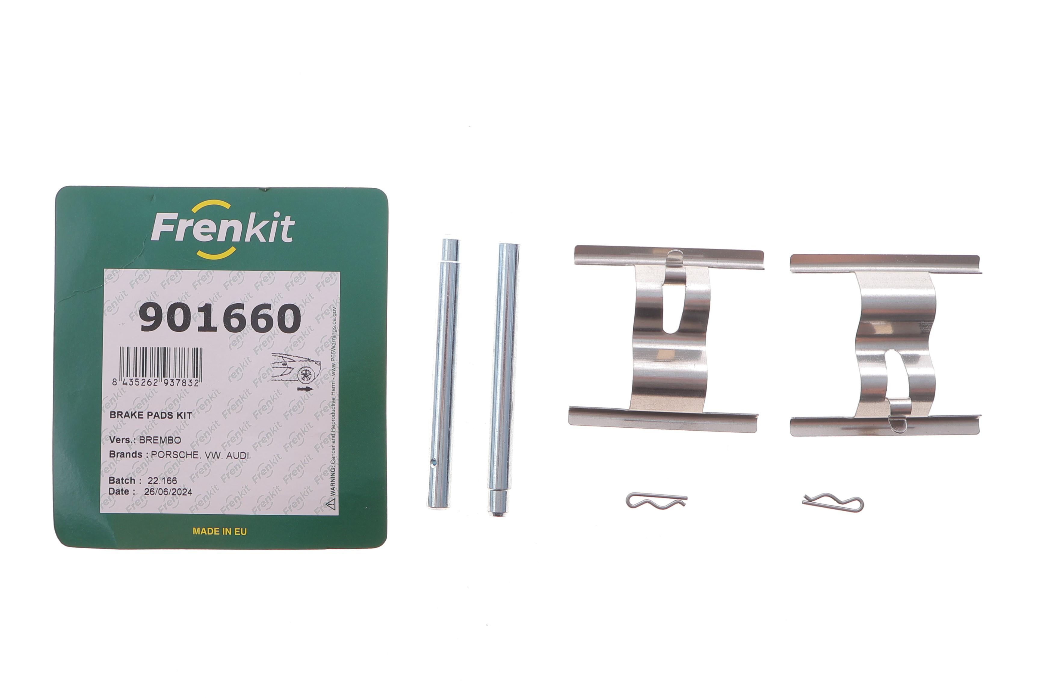 Планка супорта (заднього) прижимна (к-кт) Audi Q7/VW Touareg 04-15 (Brembo)