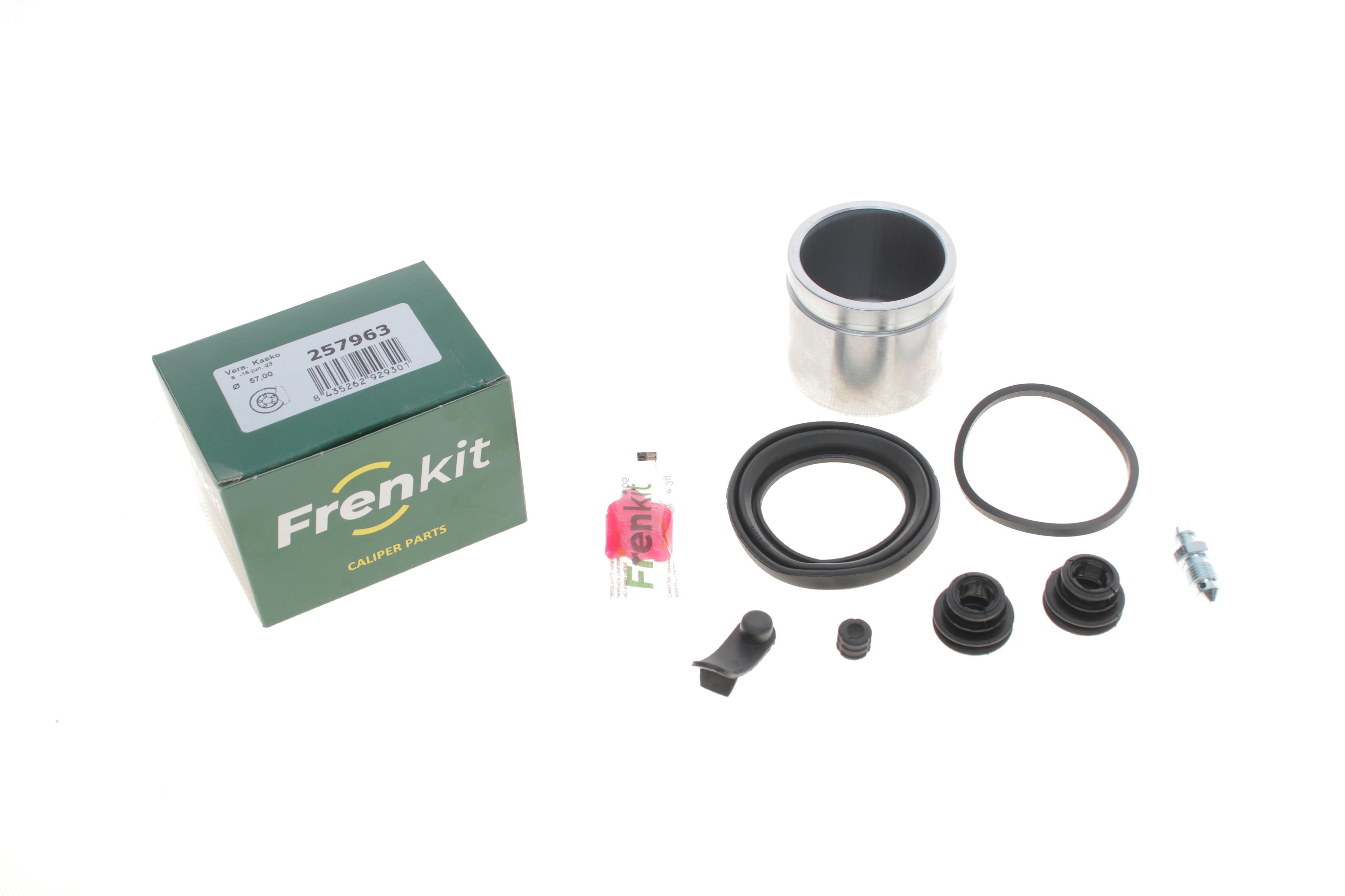 Ремкомплект супорта (переднього) Kia Ceed 06- (d=57mm) (+поршень) (Kasco)