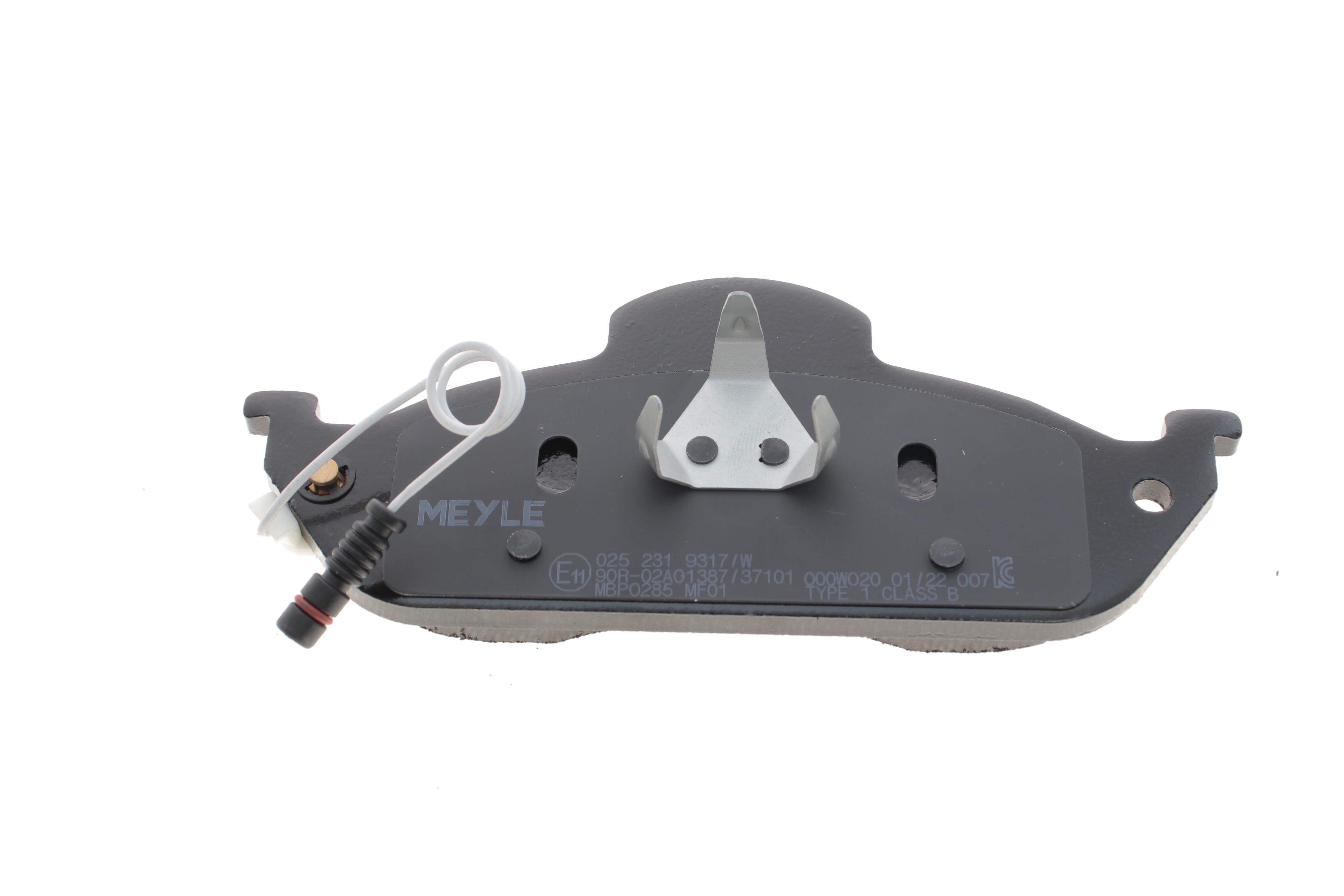 Колодки гальмівні (передні) MB ML-class (W163) 98-05