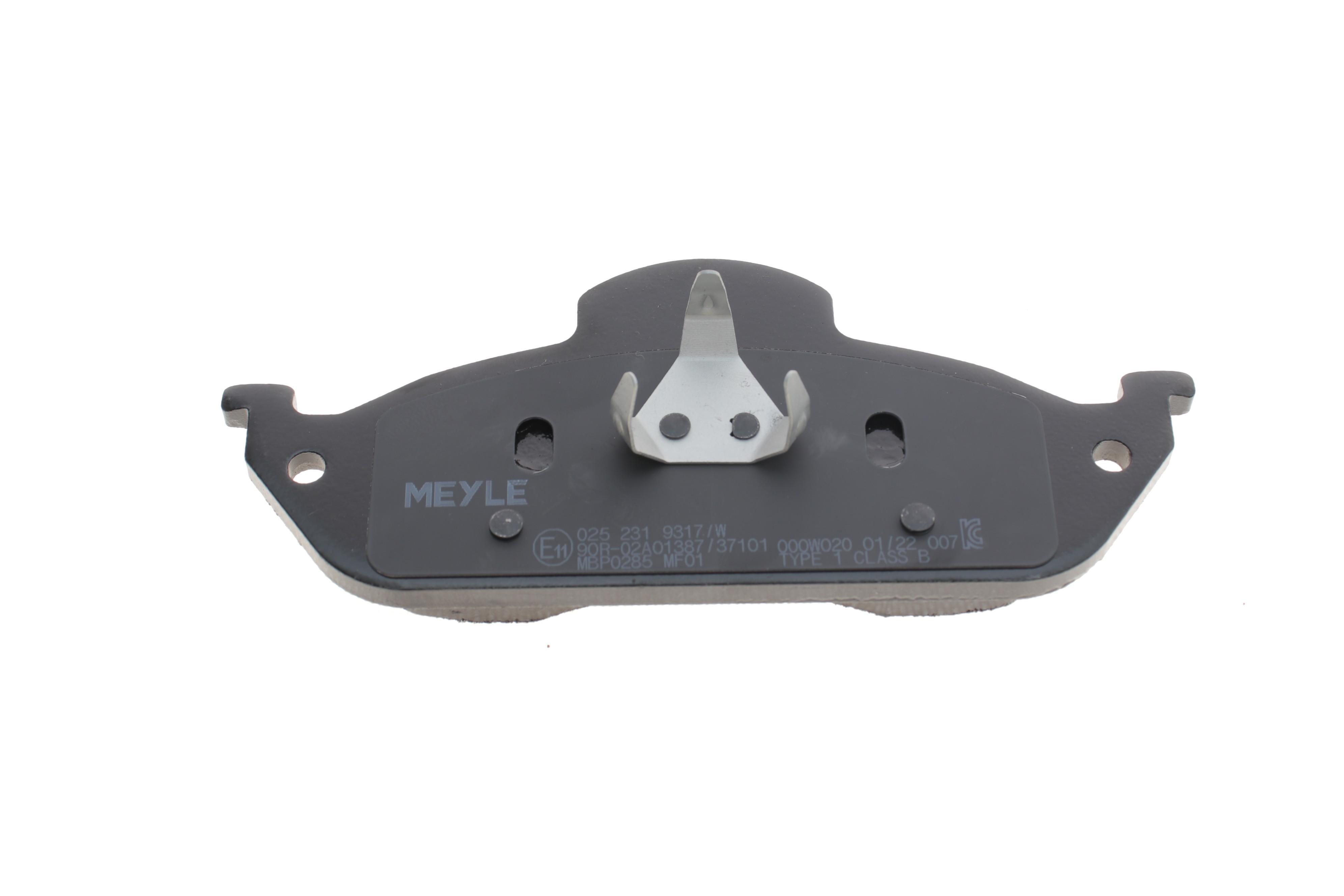 Колодки гальмівні (передні) MB ML-class (W163) 98-05